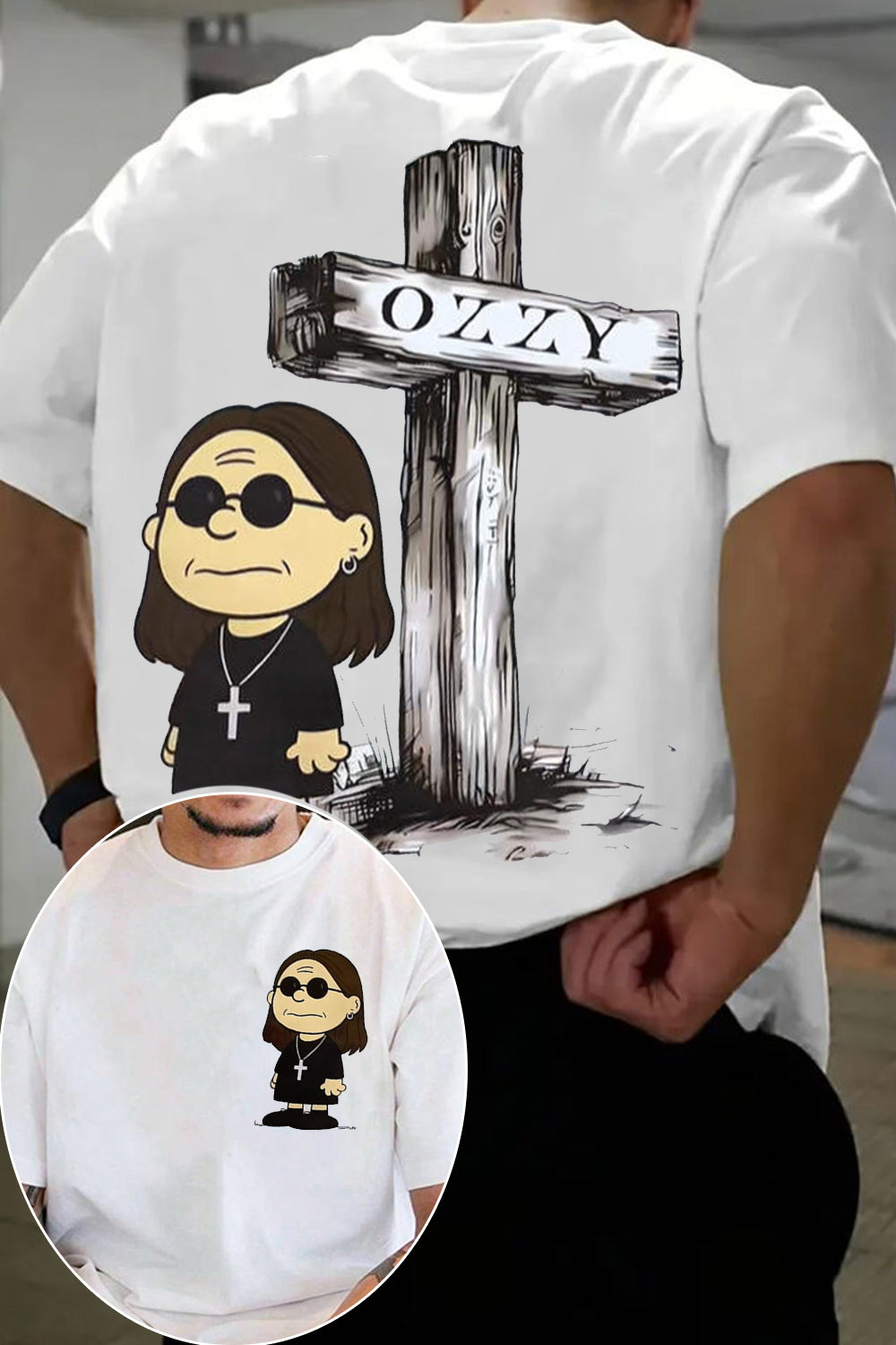 Ozzy and Charlie Brown  shirt
