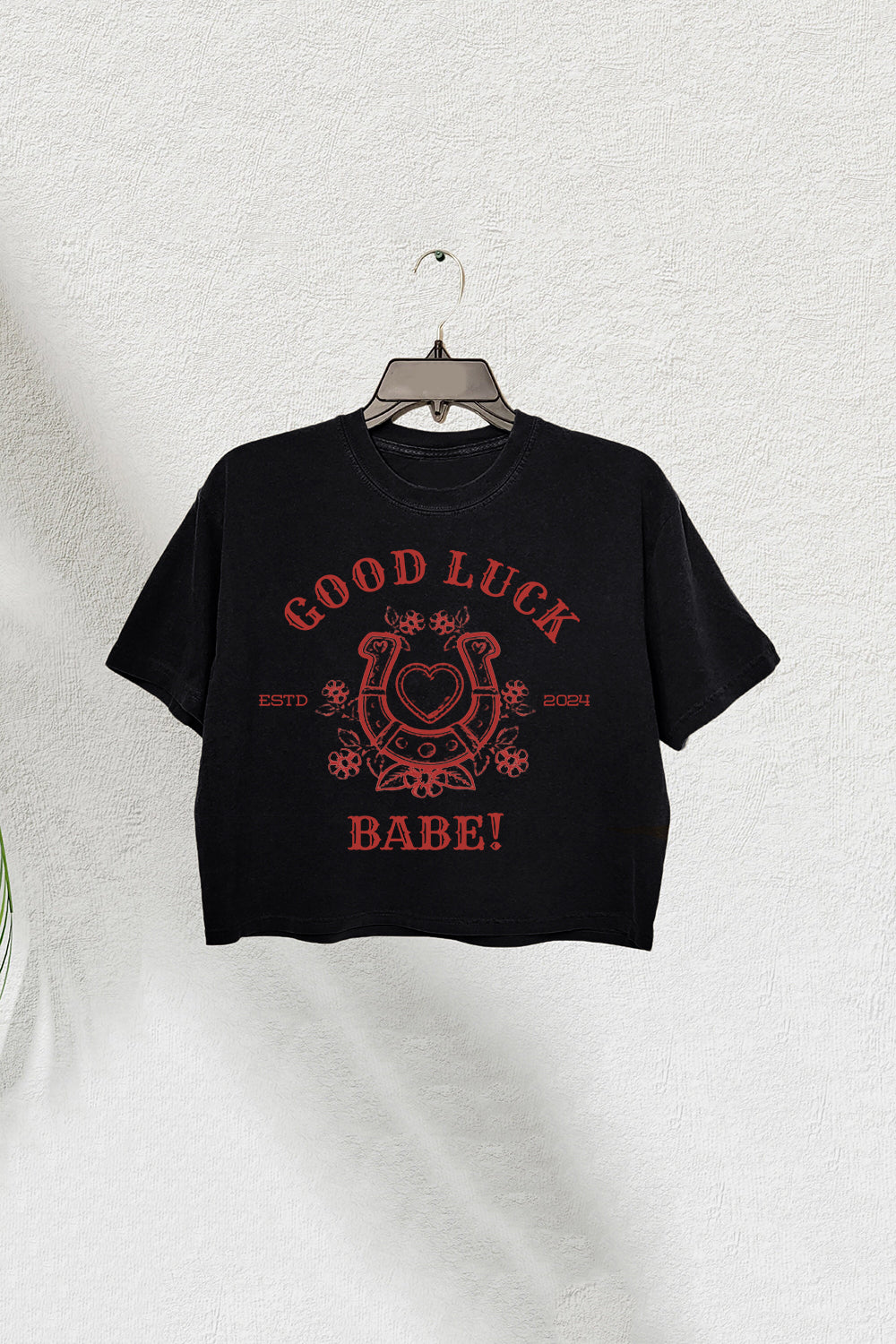 Good Luck Babe!  Chappell Roan Crop Tee For Women