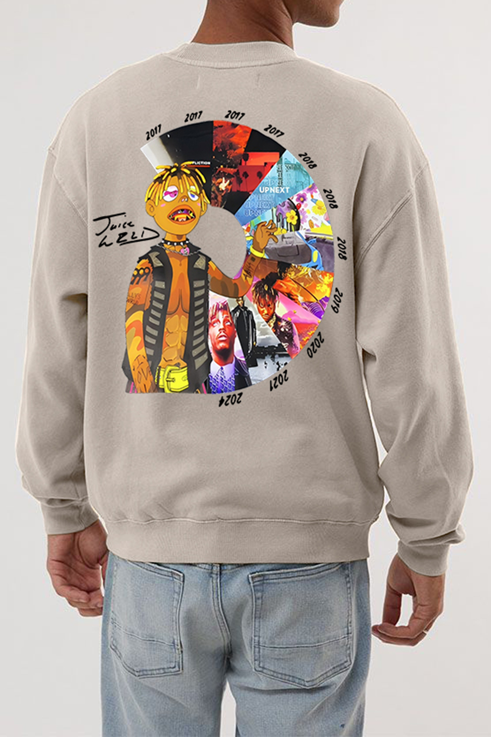 Juice Wrld 999 Album Legend Never Dies Fleece Sweatshirt For Men