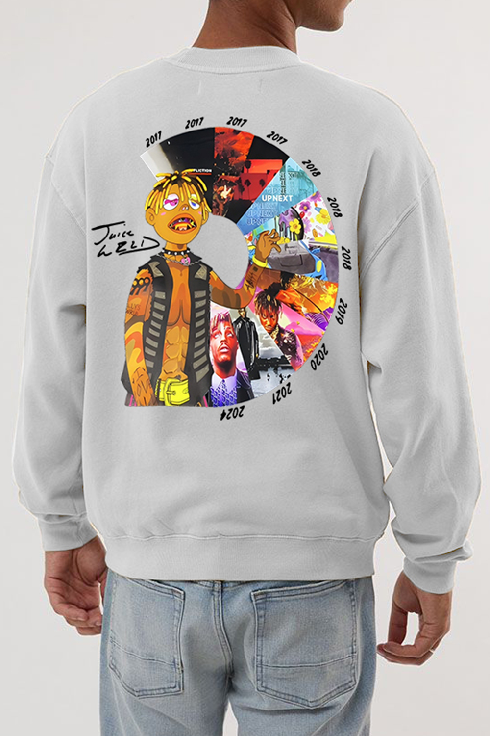 Juice Wrld 999 Album Legend Never Dies Fleece Sweatshirt For Men