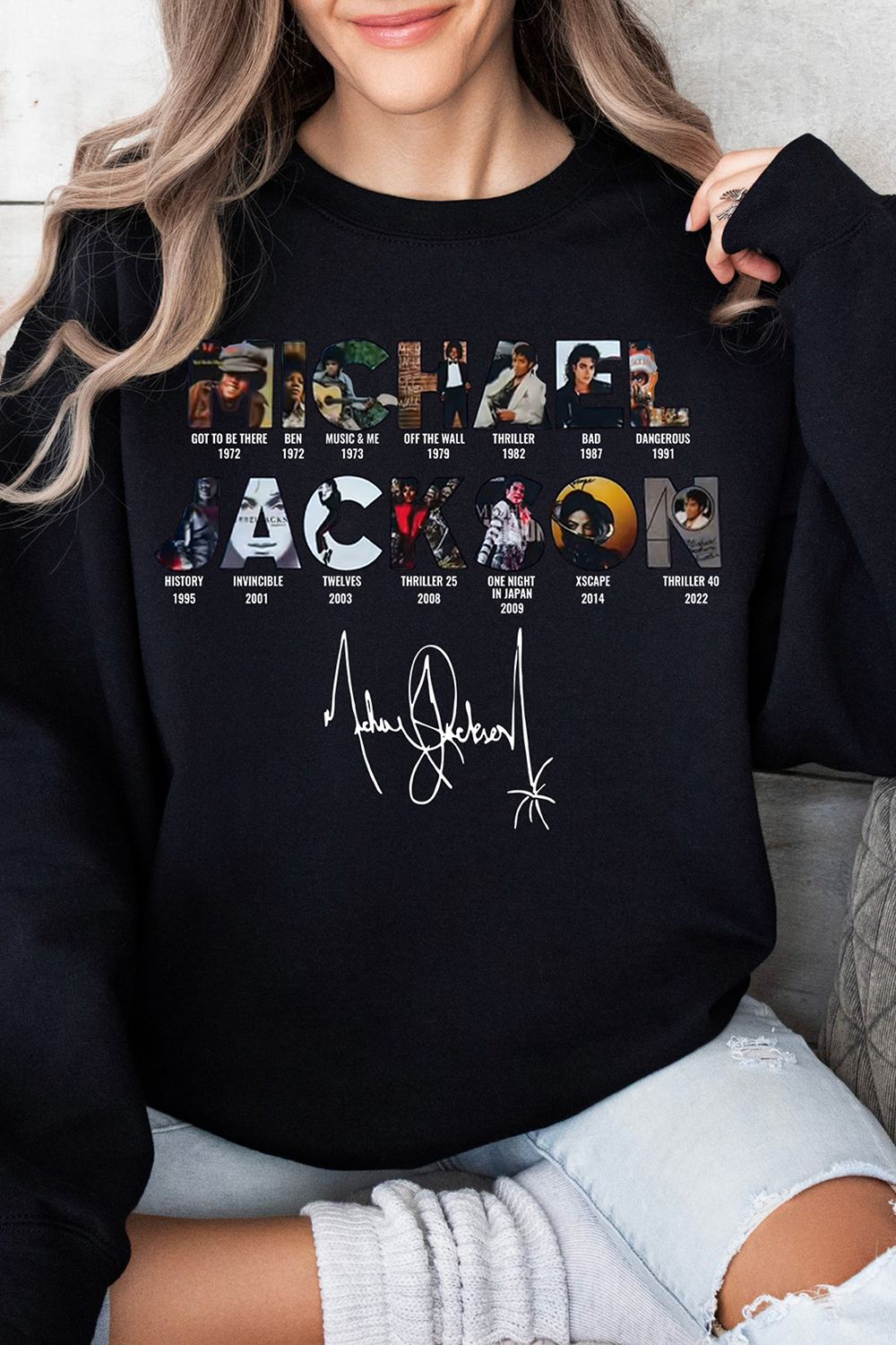 R.I.P Michael Jackson Sweatshirt For Women