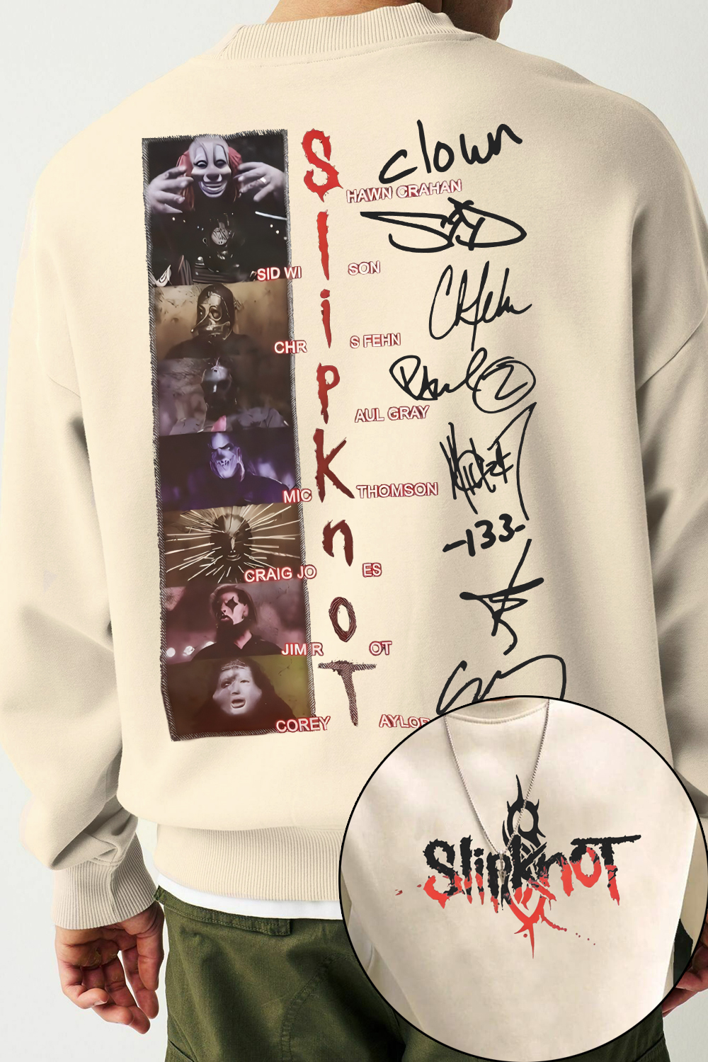 Slipknot Rock  Band Forever Sweatshirt For Men
