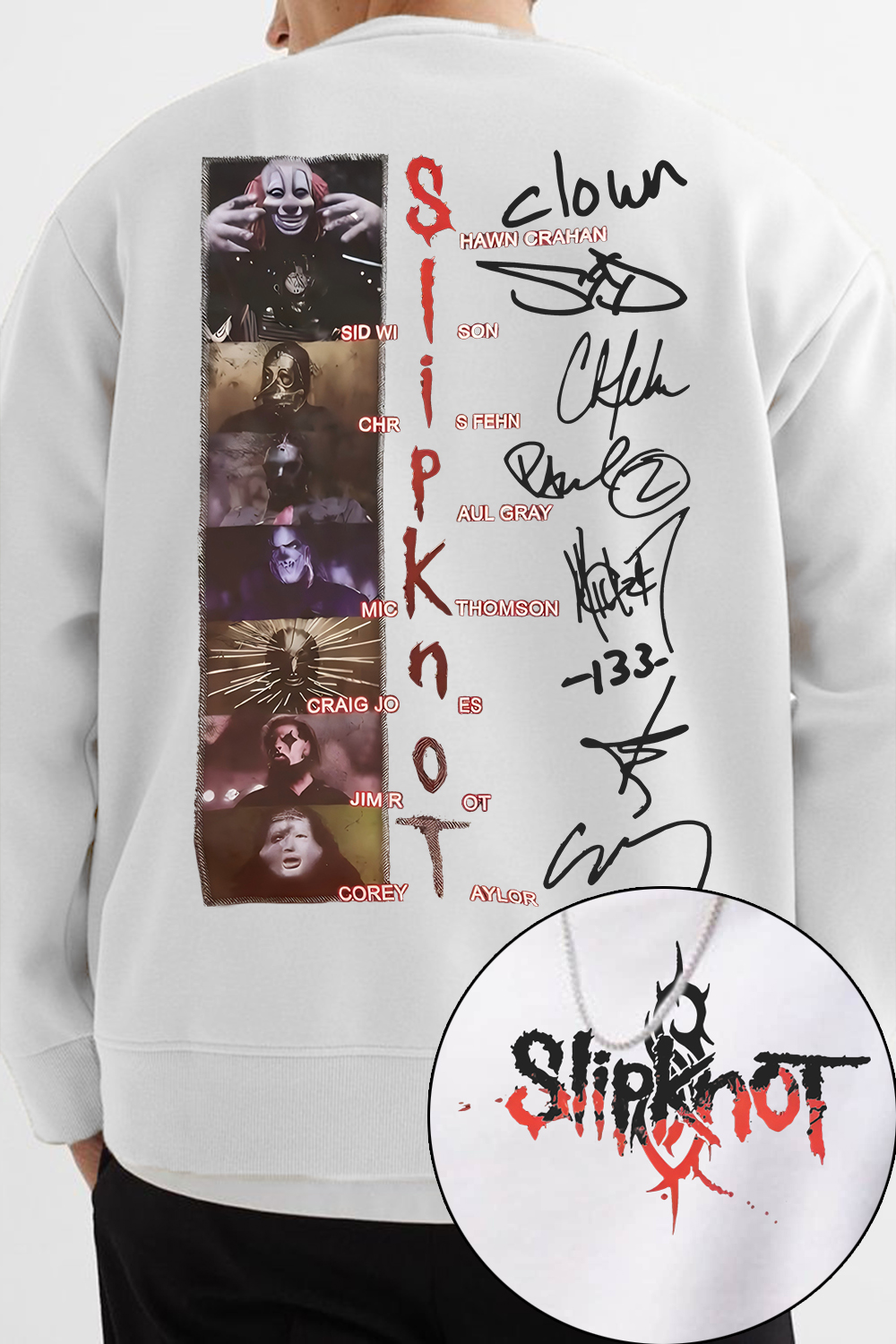 Slipknot Rock  Band Forever Sweatshirt For Men