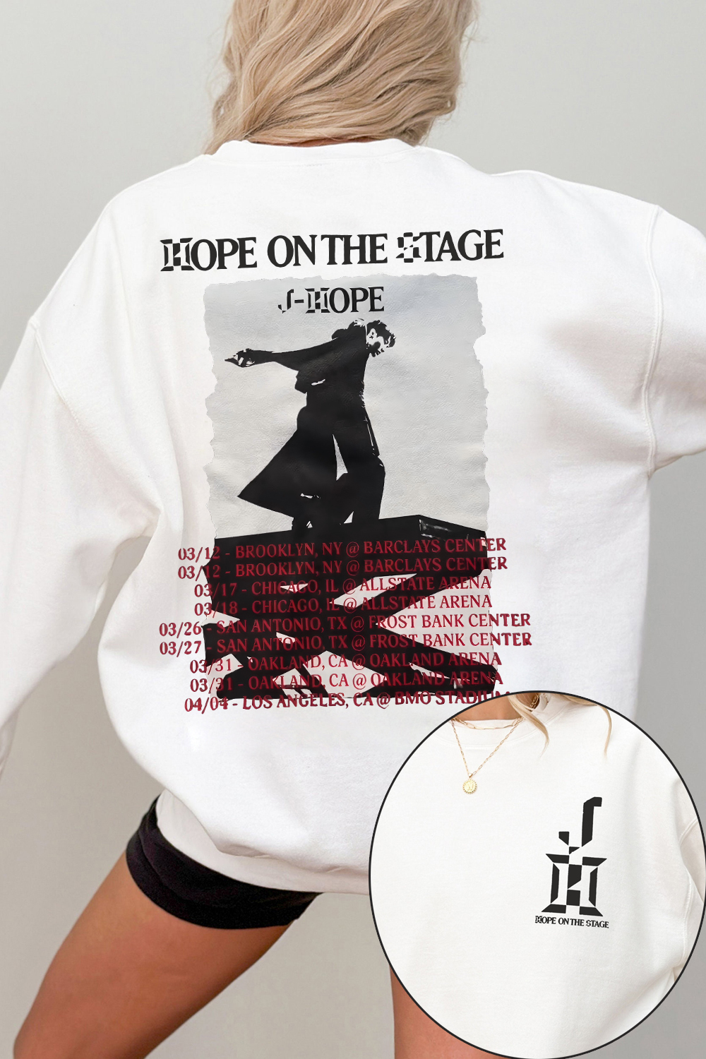 J-Hope BTS Hope On The Stage Sweatshirt For Women
