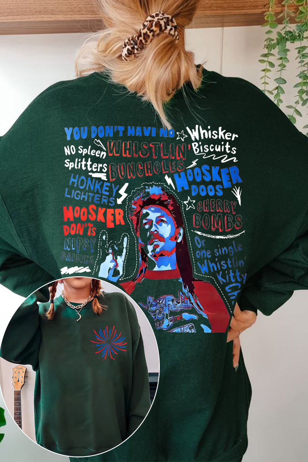 Joe Dirt is ready for your party in 4th of July Sweatshirt For Women