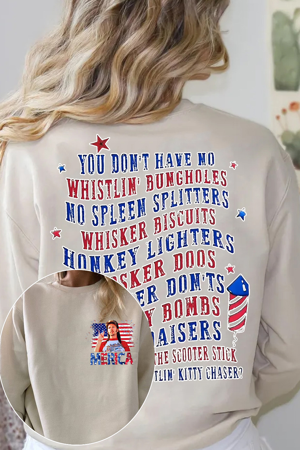 Joe Dirt Sweatshirt For Women