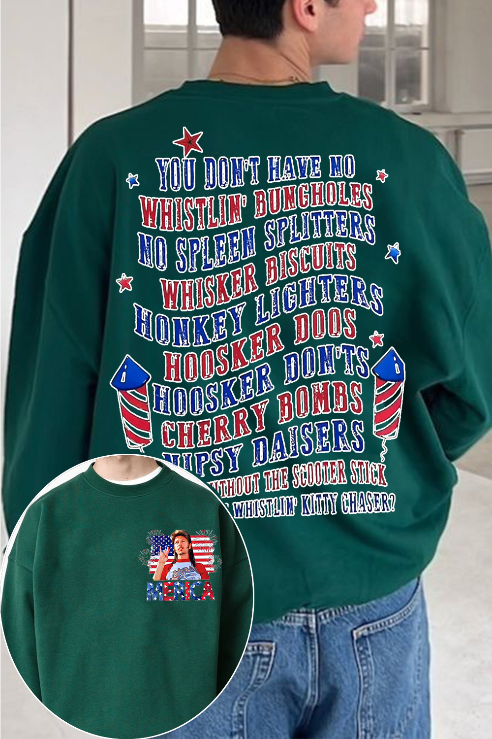 Joe Dirt Sweatshirt For Men