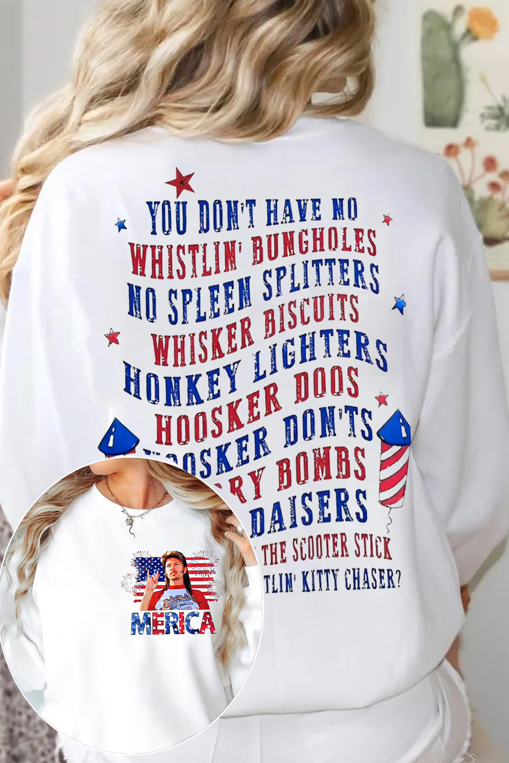 Joe Dirt Sweatshirt For Women