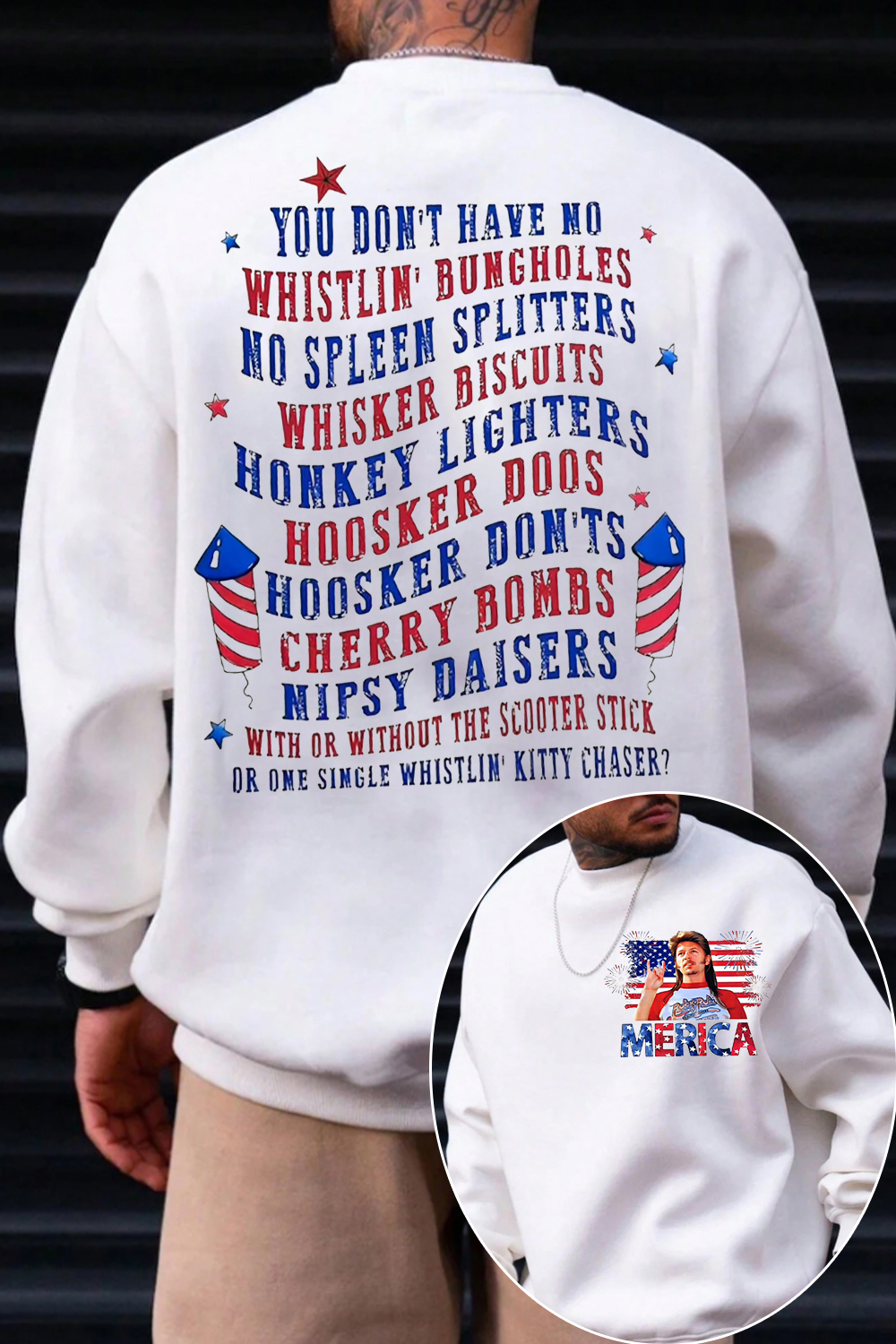 Joe Dirt Sweatshirt For Men