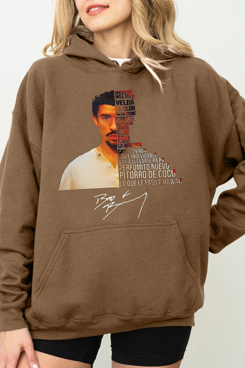 Bad Bunny Album DTMF Graphic Hoodie For Women