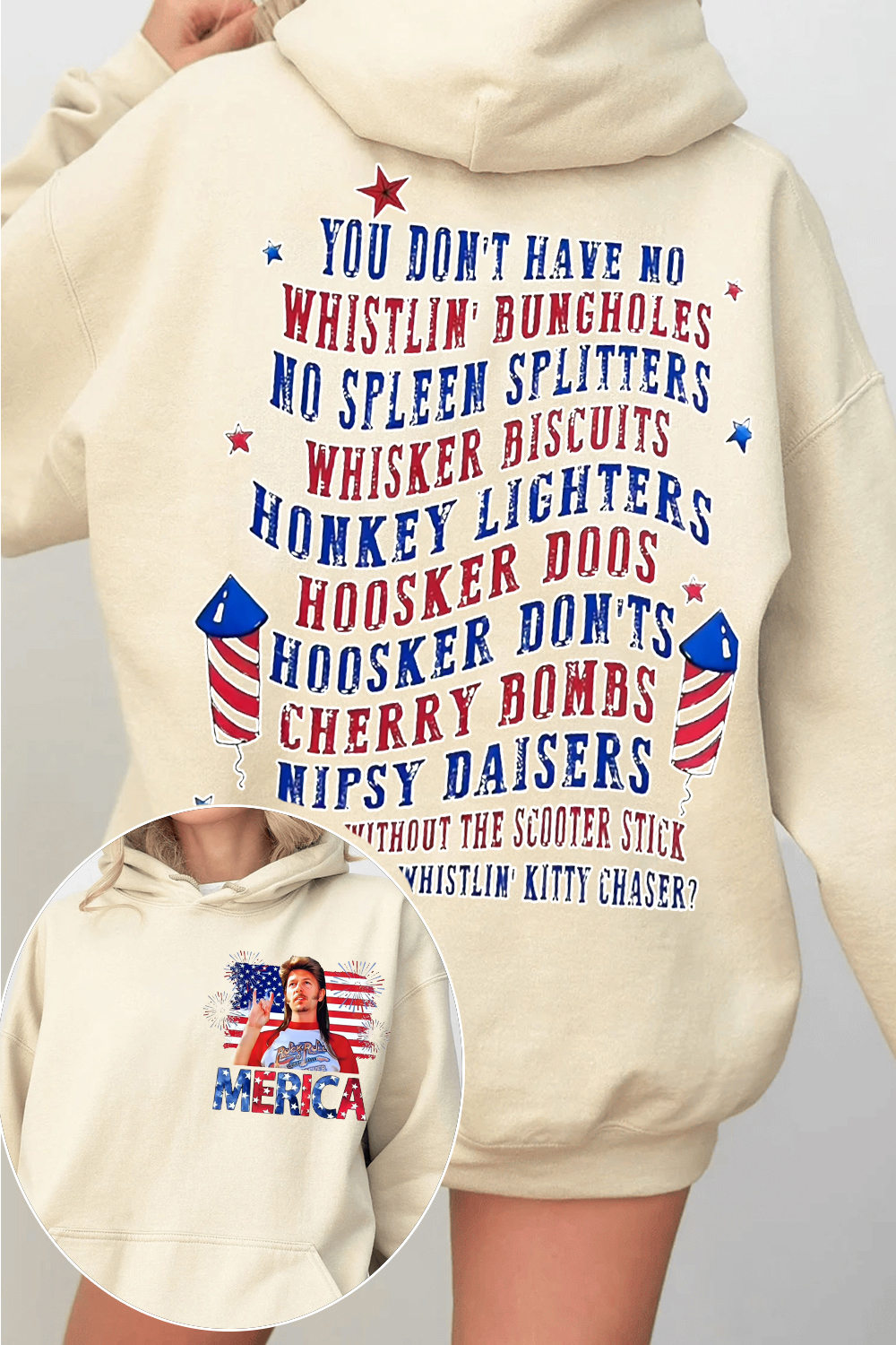 Joe Dirt Hoodie For Women