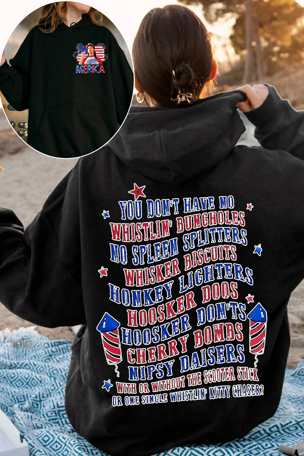 Joe Dirt Hoodie For Women