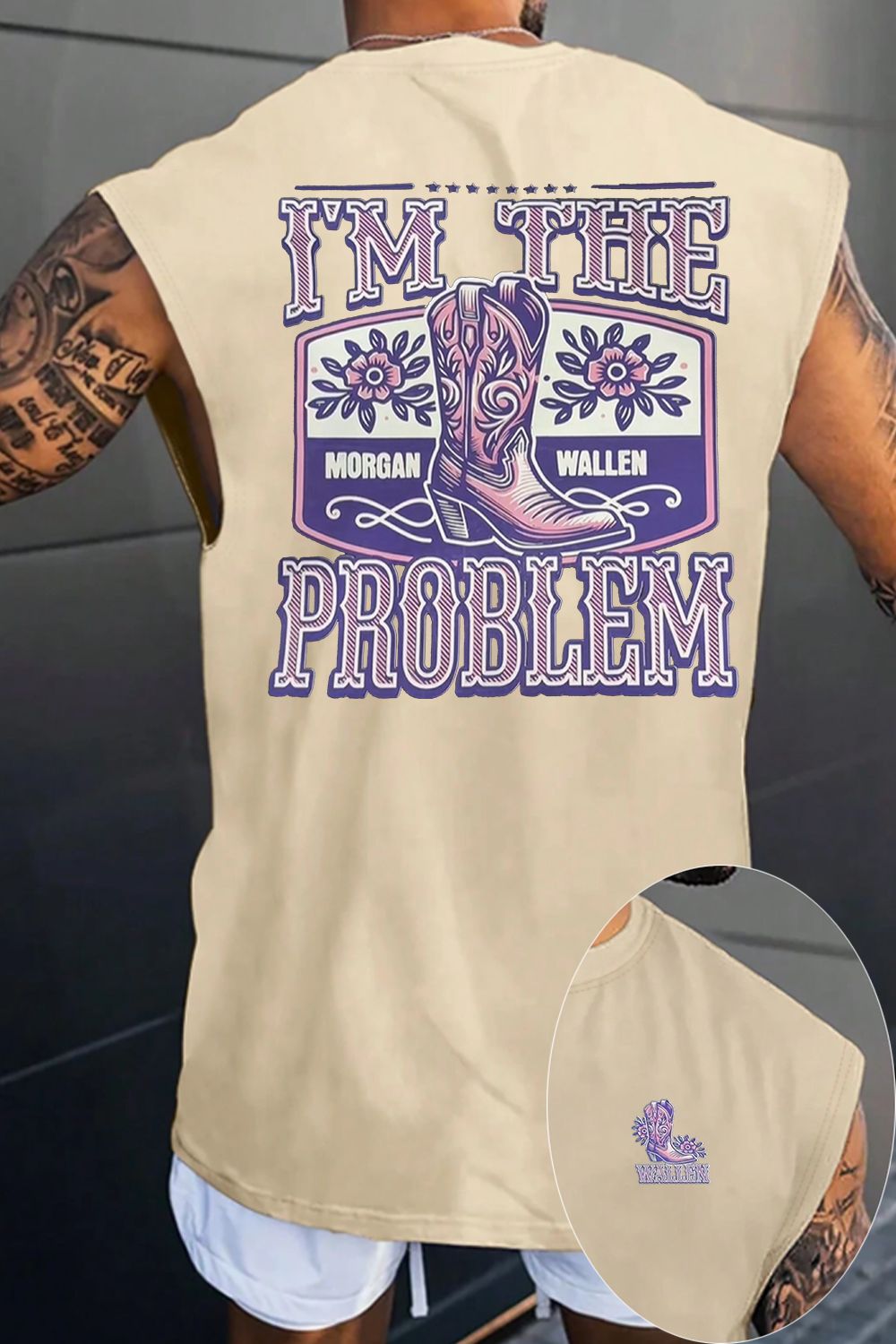 morganwallen music fans Men's vest