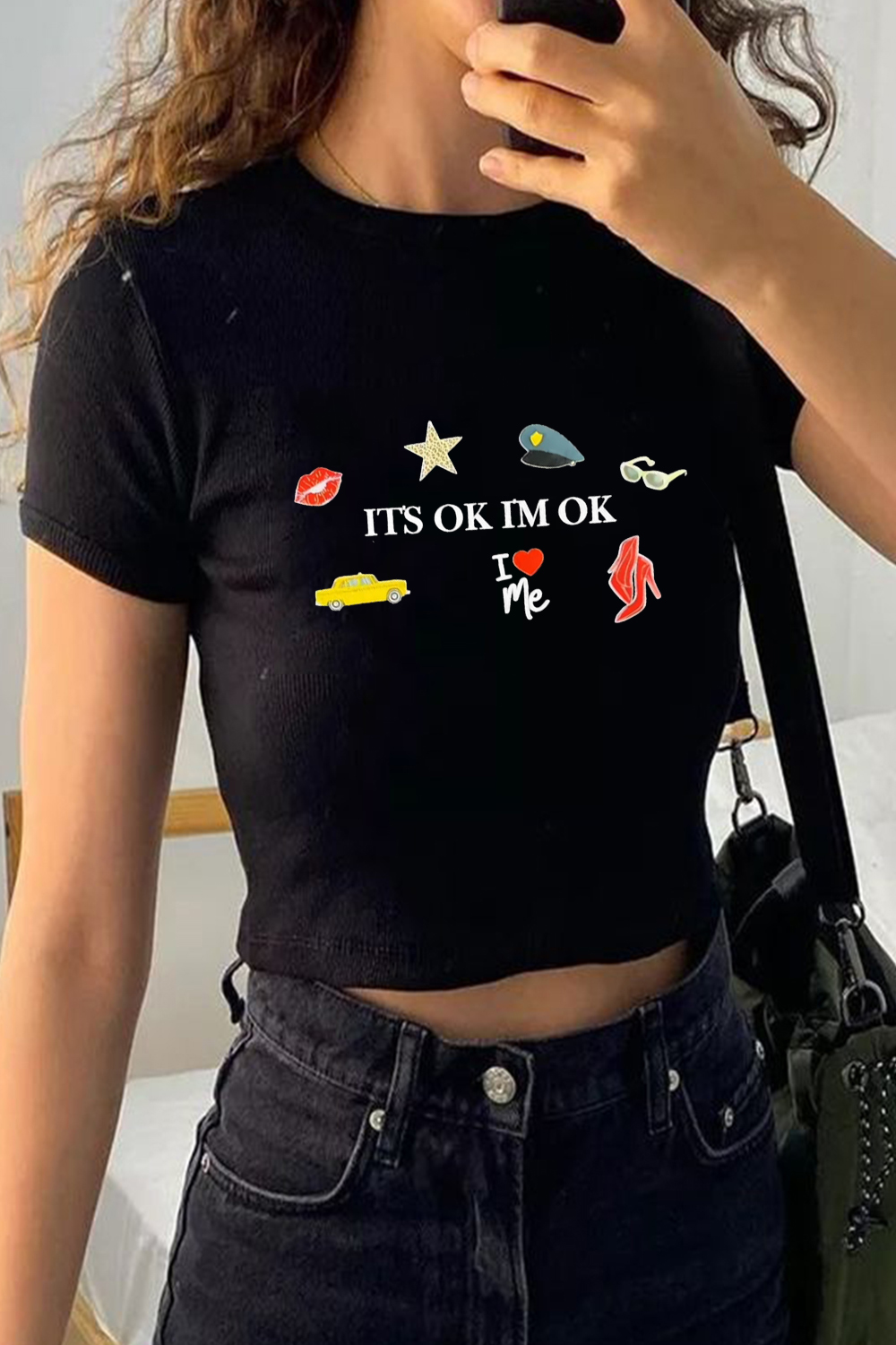 Tatemcrae print babytee