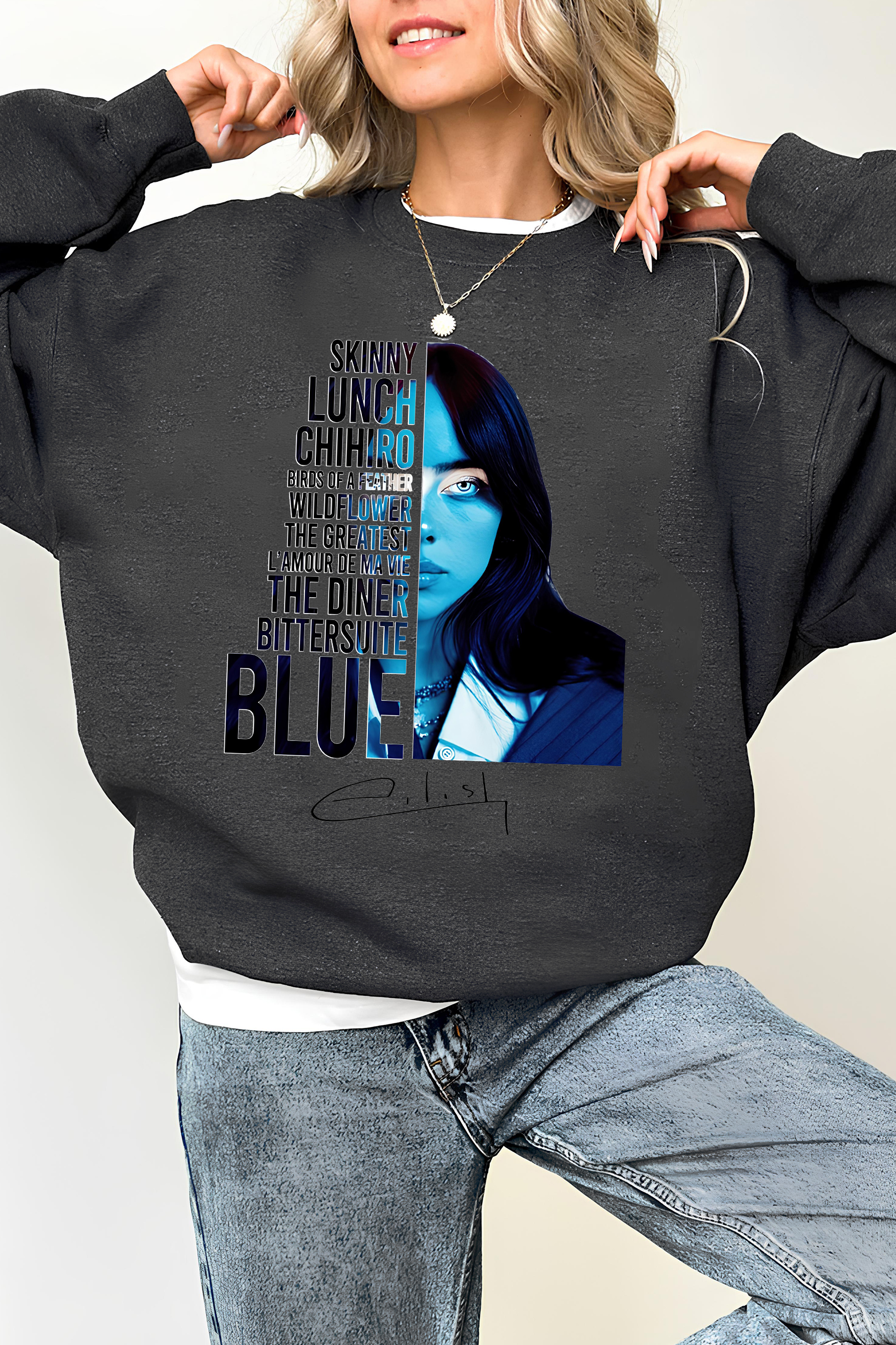 Hit Me Hard And Soft Billie Fleece Sweatshirt For Women
