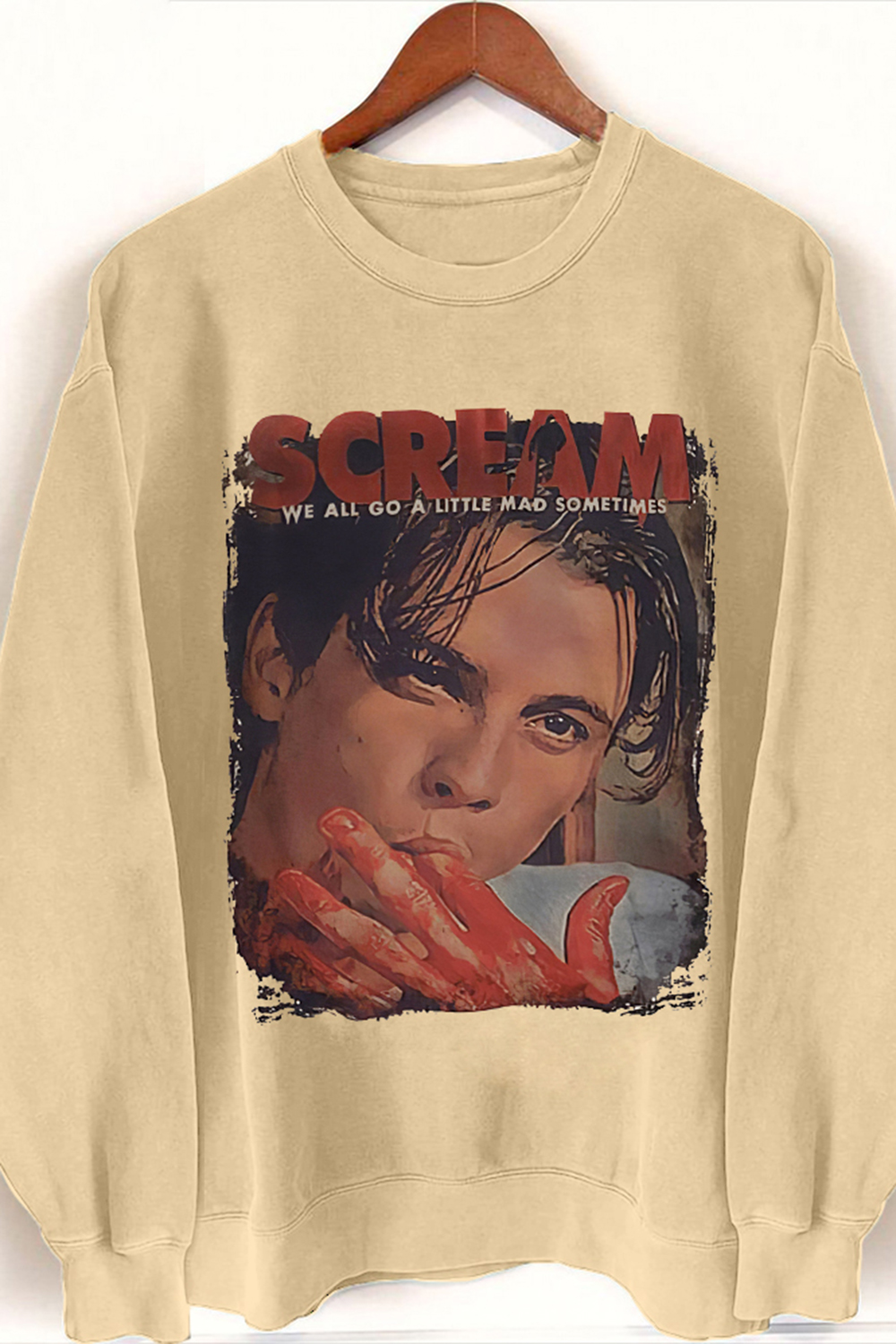 Scream Billy Loomis Lets Watch Scary Movies Sweatshirt For Women