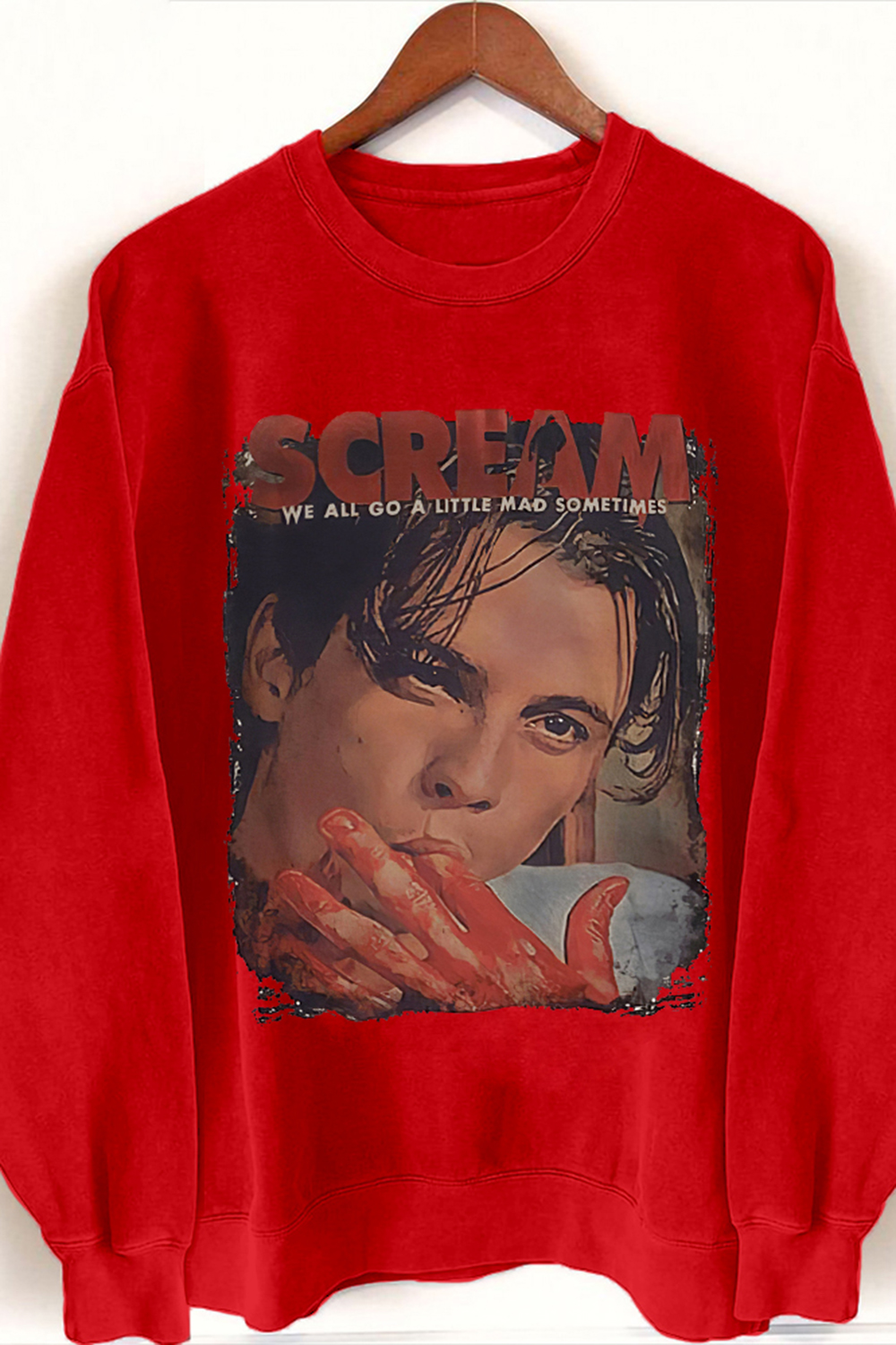 Scream Billy Loomis Lets Watch Scary Movies Sweatshirt For Women