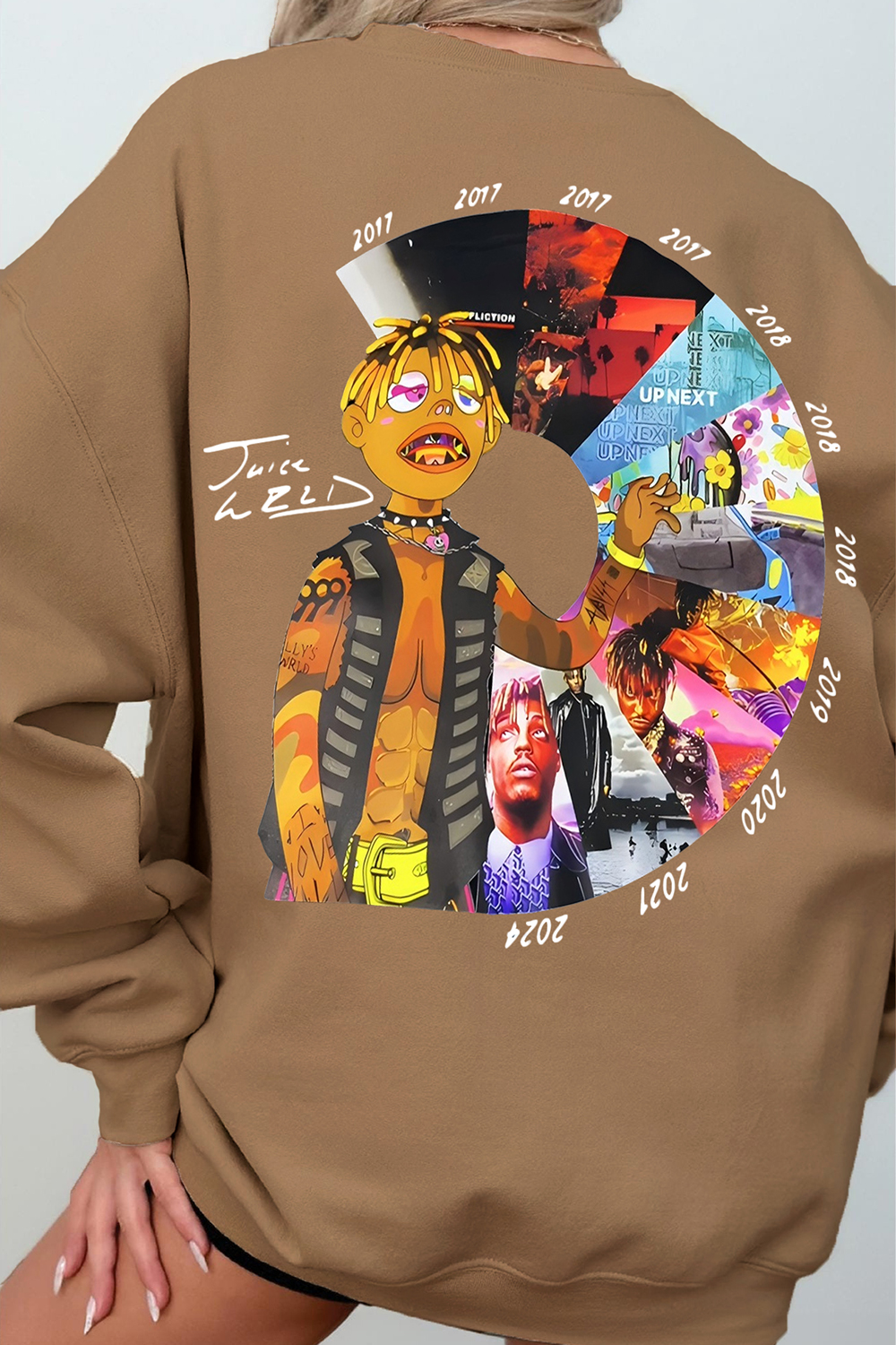 Juice Wrld 999 Album Legend Never Dies Fleece Sweatshirt For Women