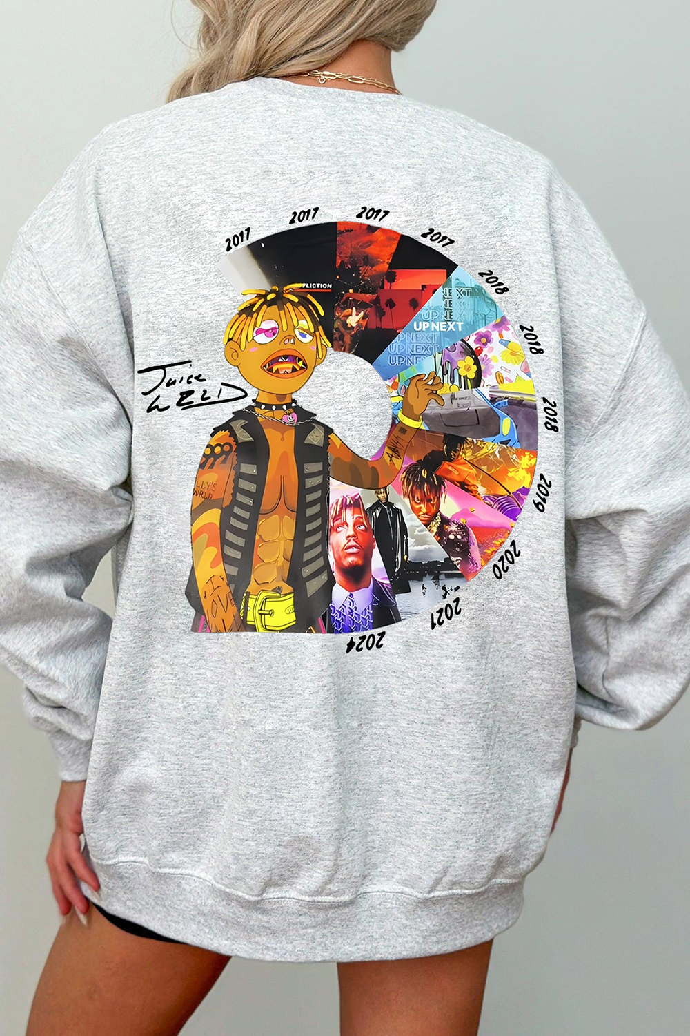 Juice Wrld 999 Album Legend Never Dies Fleece Sweatshirt For Women