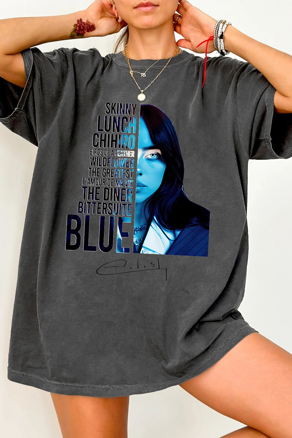 Hit Me Hard And Soft Billie Tee For Women