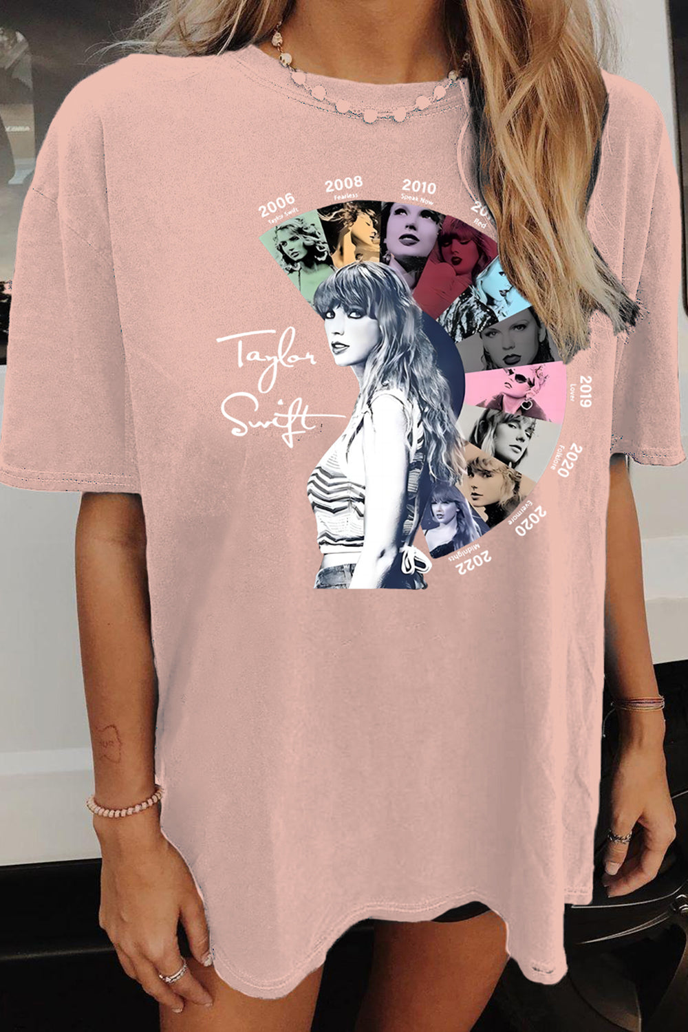 Taylor Swift Album Tee For Women