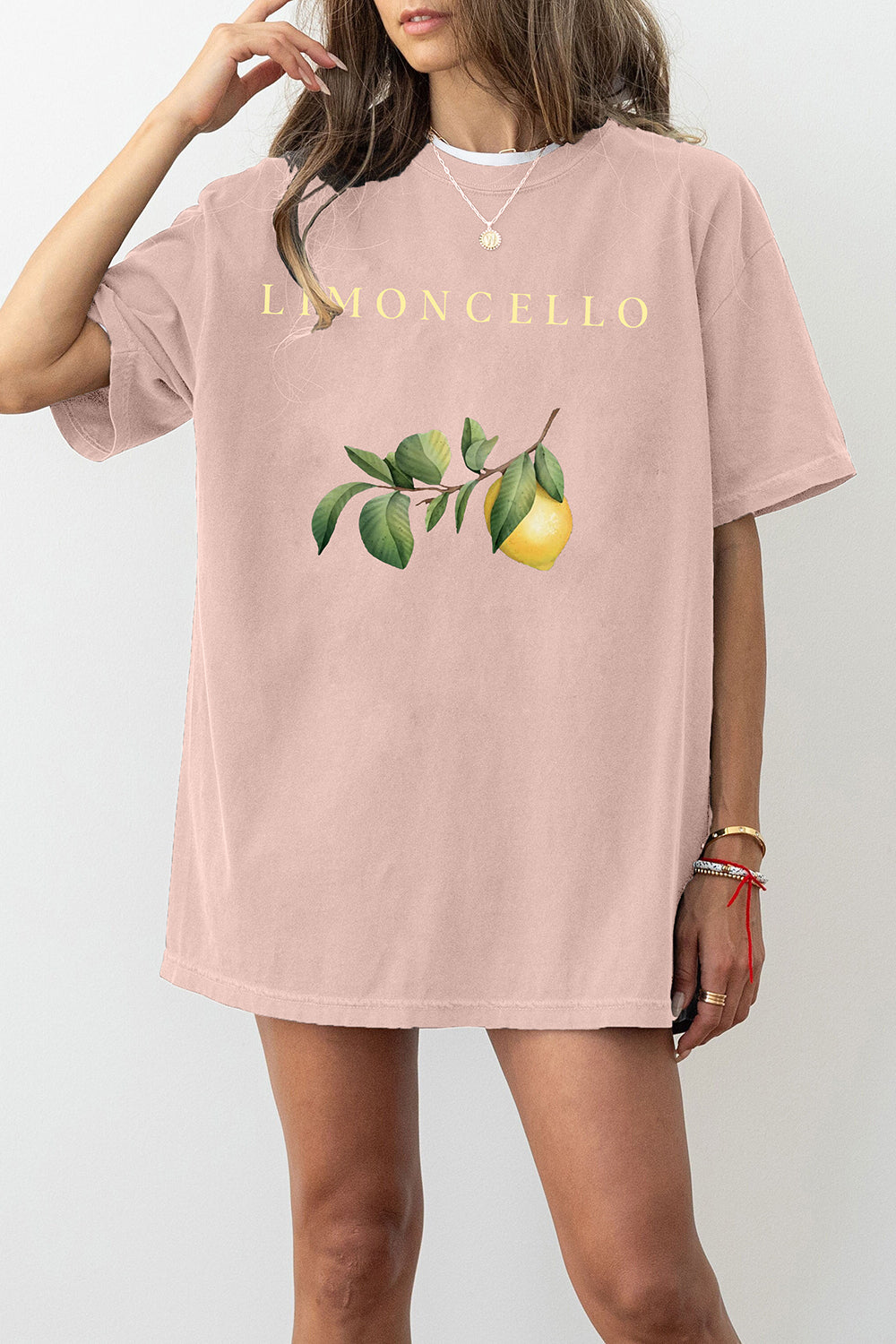 Limoncello Capri Italy Tee For Women