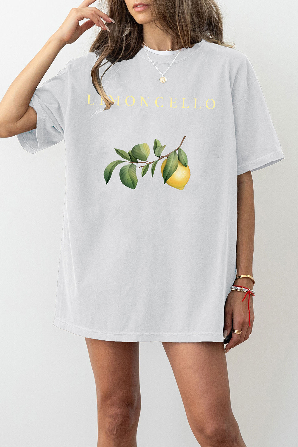 Limoncello Capri Italy Tee For Women
