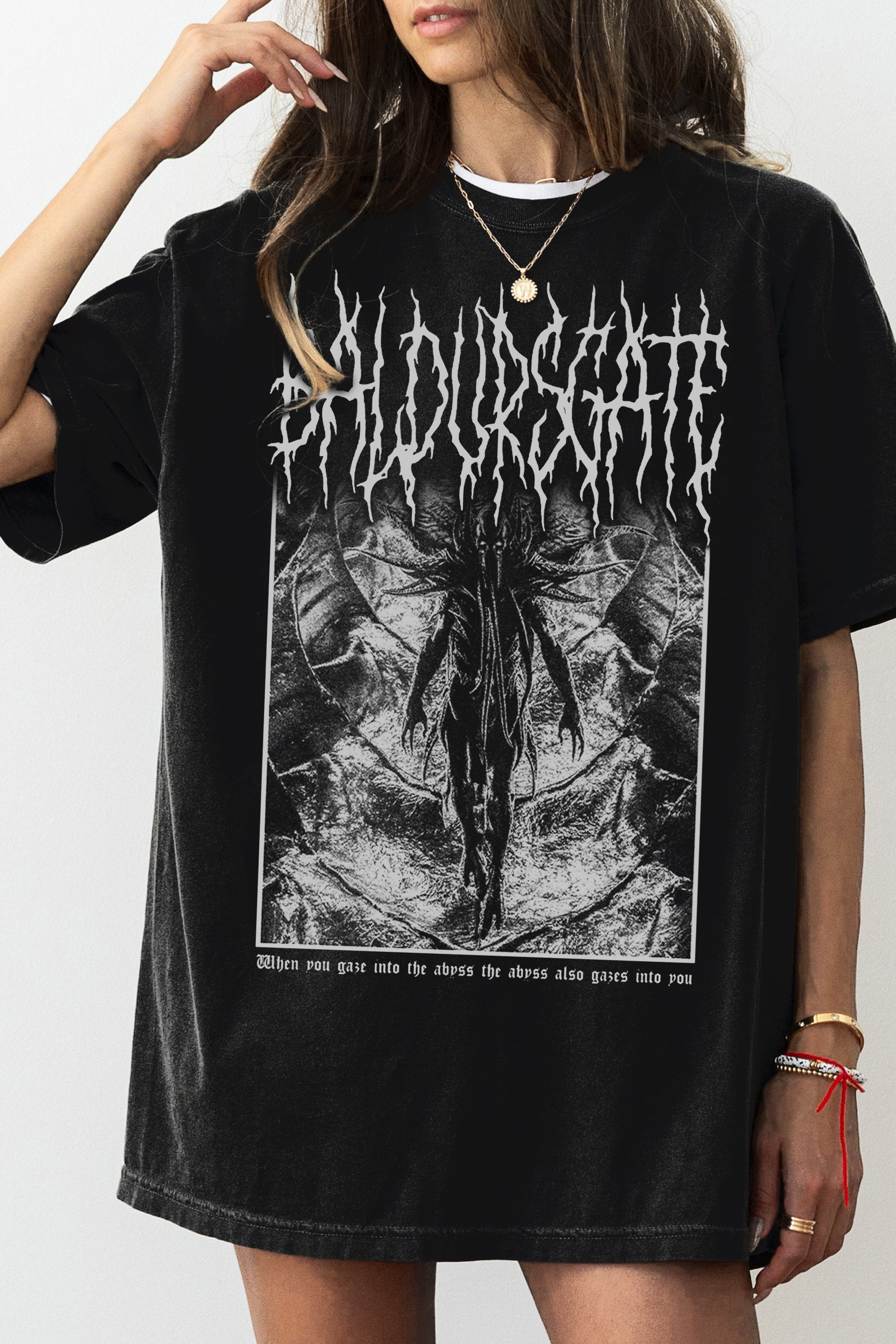 Baldurs Gate 3 Metal Mindflayer Tee For Women