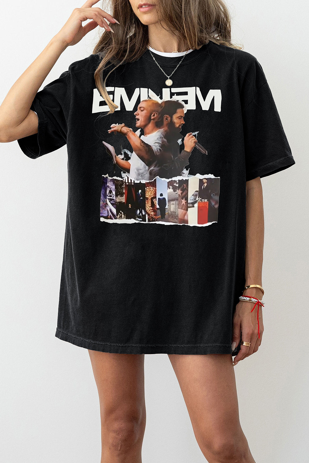Eminem Album Letter Tee For Women