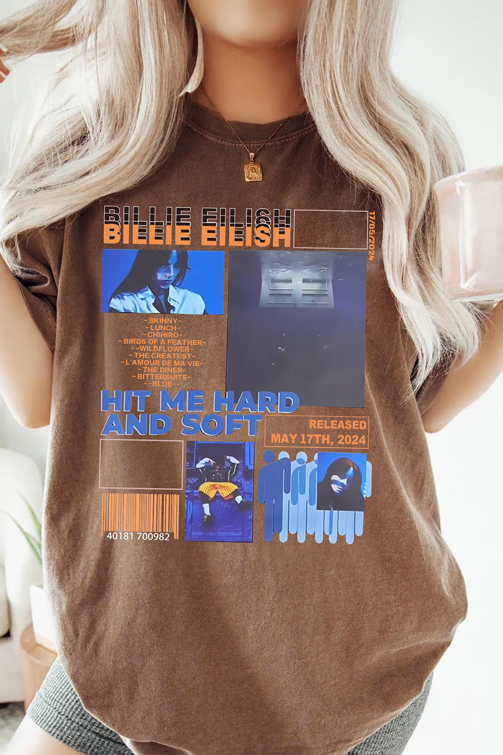 Billie Eilish Tour Tee For Women