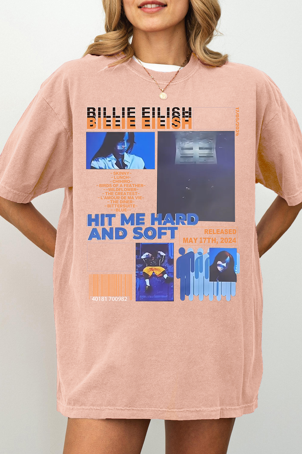 Billie Eilish Tour Tee For Women