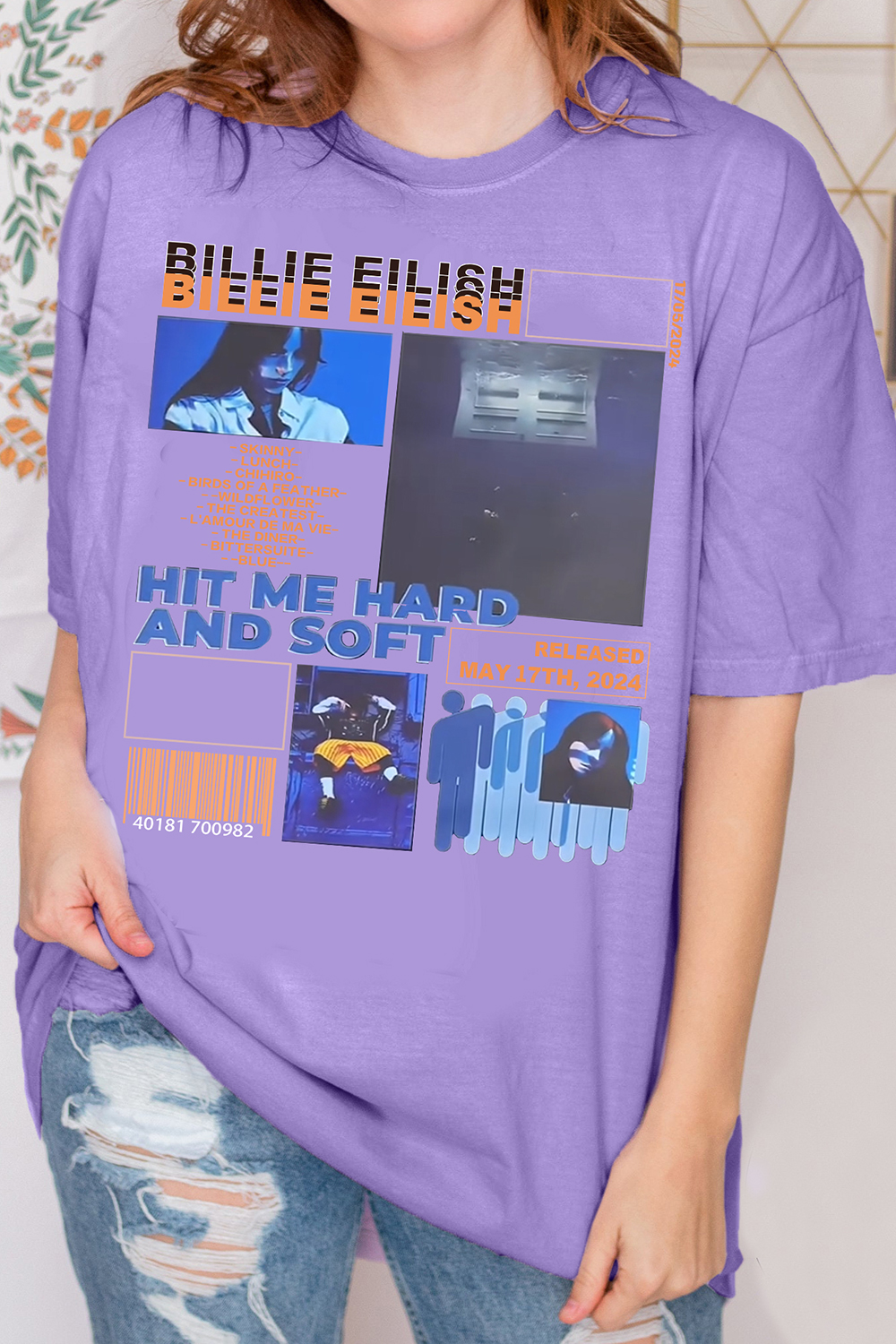 Billie Eilish Tour Tee For Women
