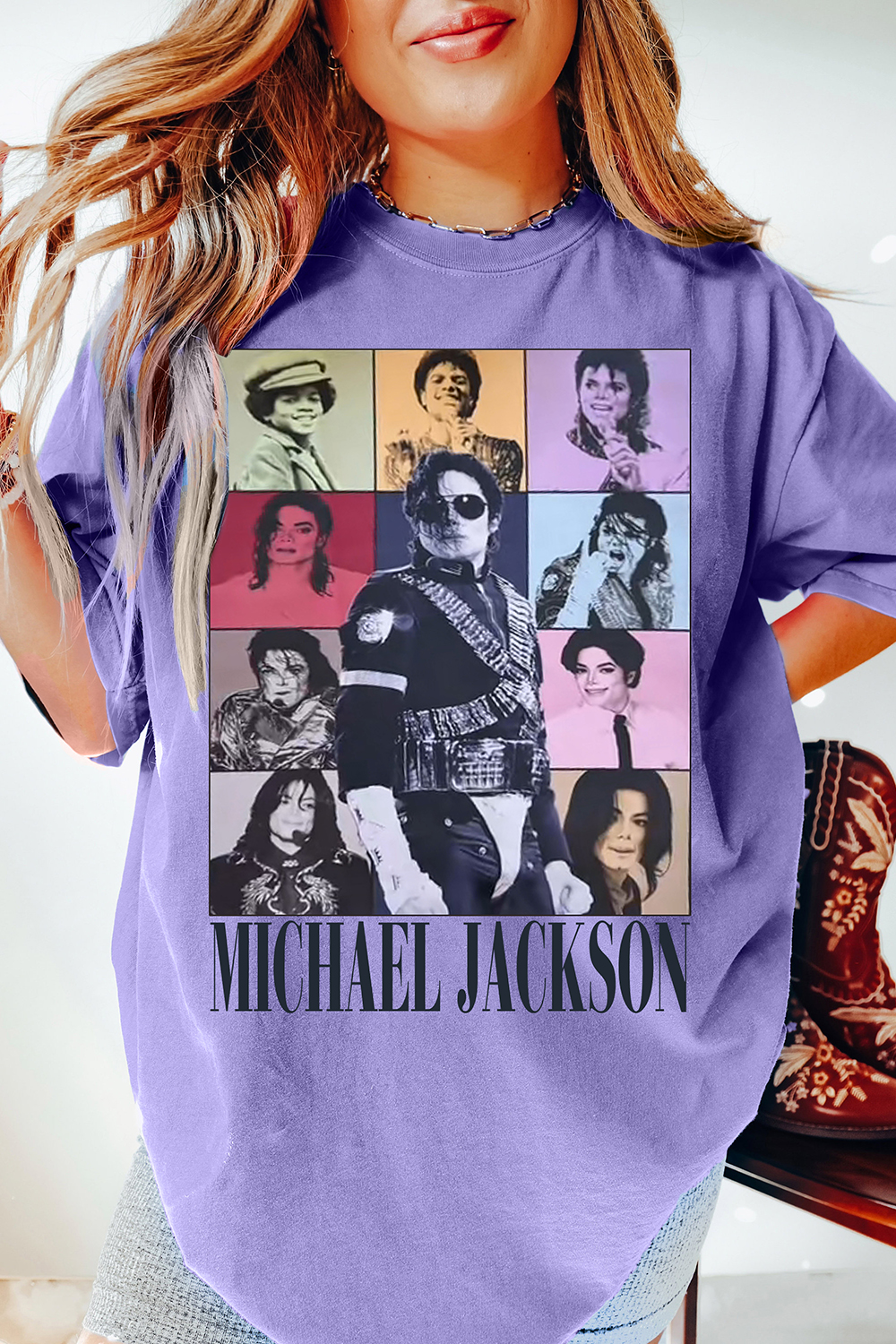 R.I.P Michael Jackson Graphic Tee For Women