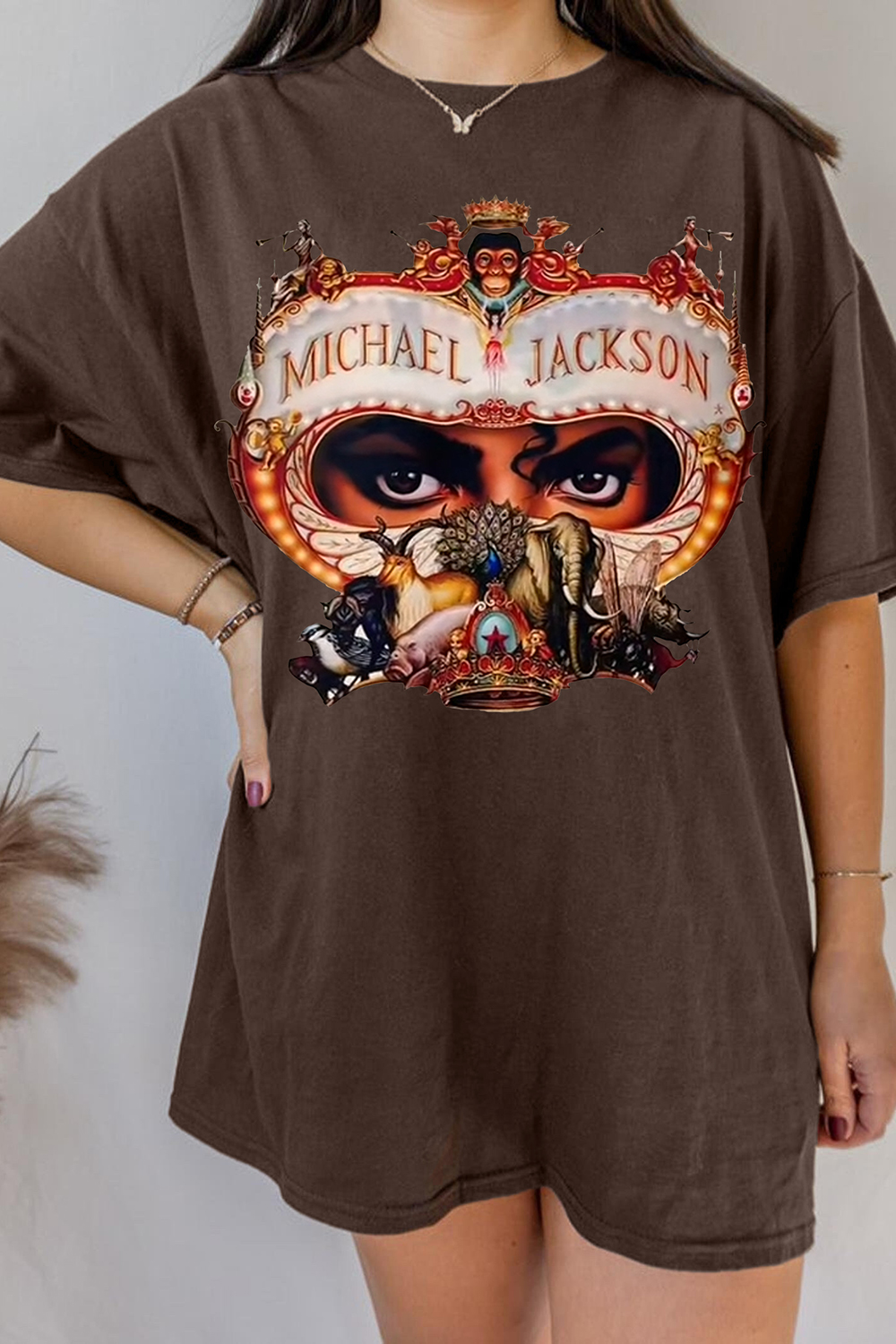 Michael Jackson Dangerous Graphic Tee For Women