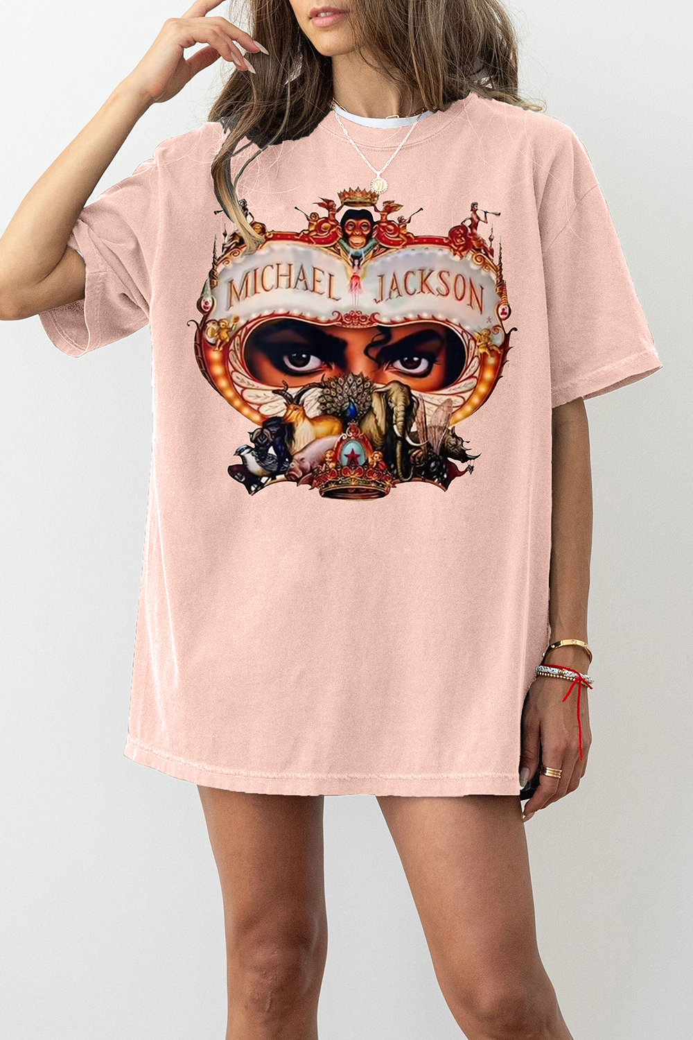 Michael Jackson Dangerous Graphic Tee For Women