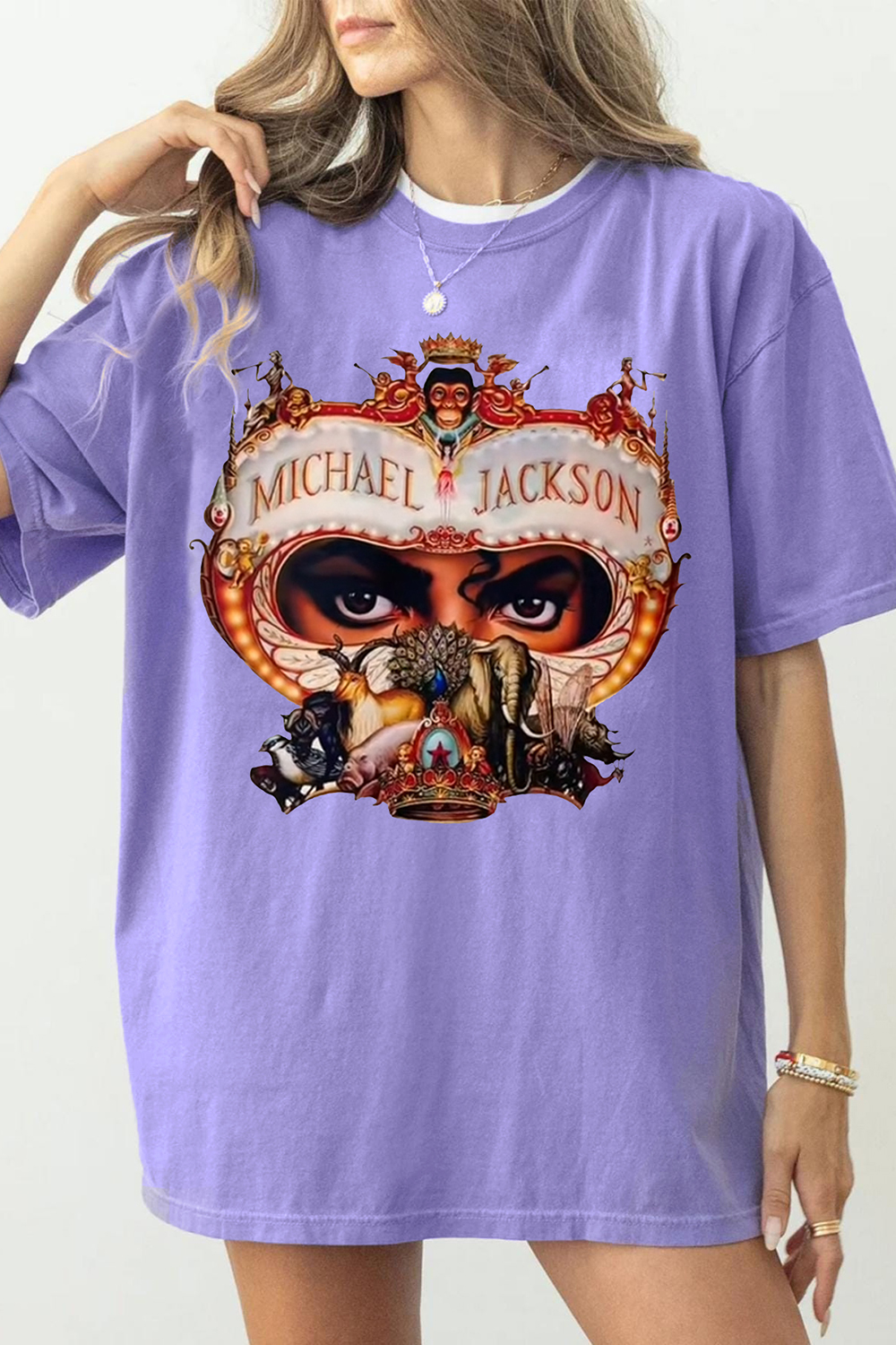 Michael Jackson Dangerous Graphic Tee For Women