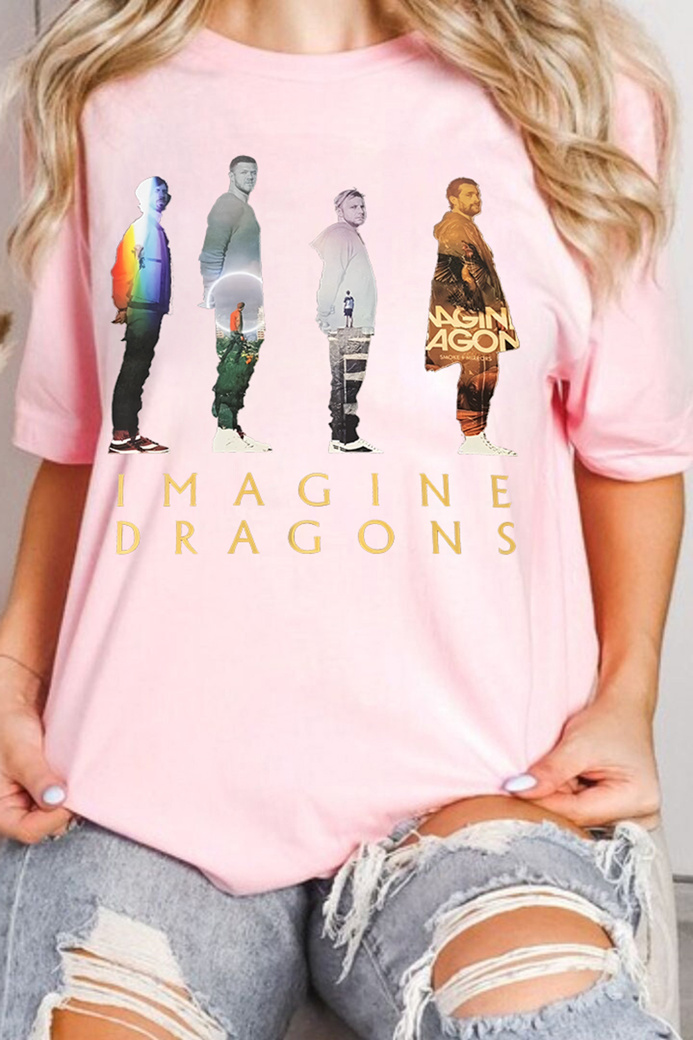 Imagine Dragons LOOM Tour Tee For Women