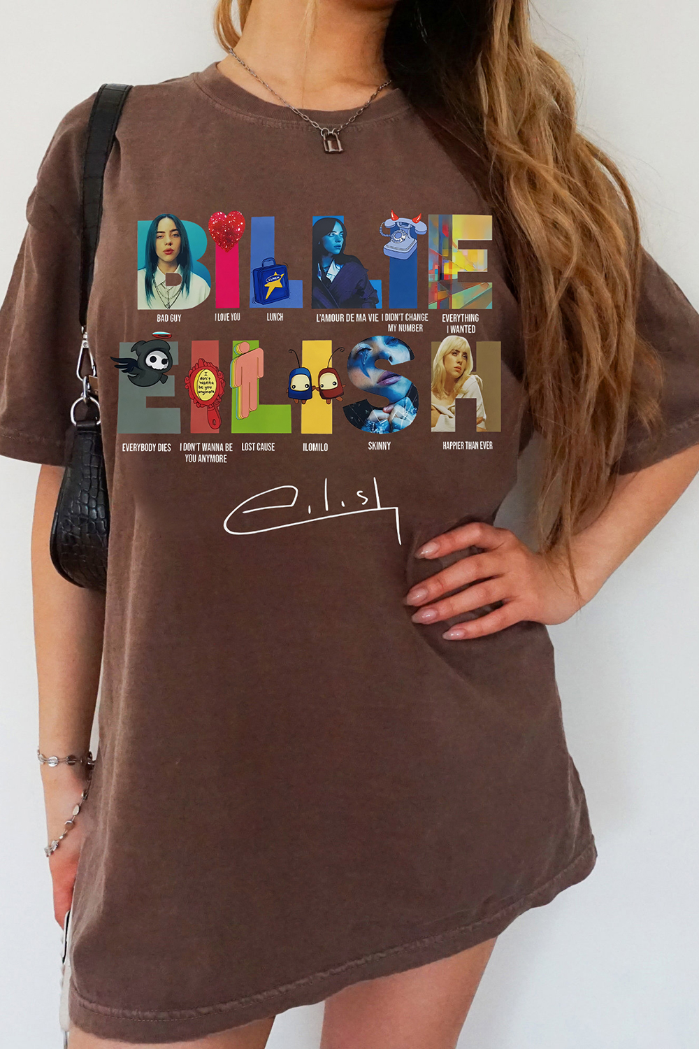 Billie Eilish Song Concert Tee For Women