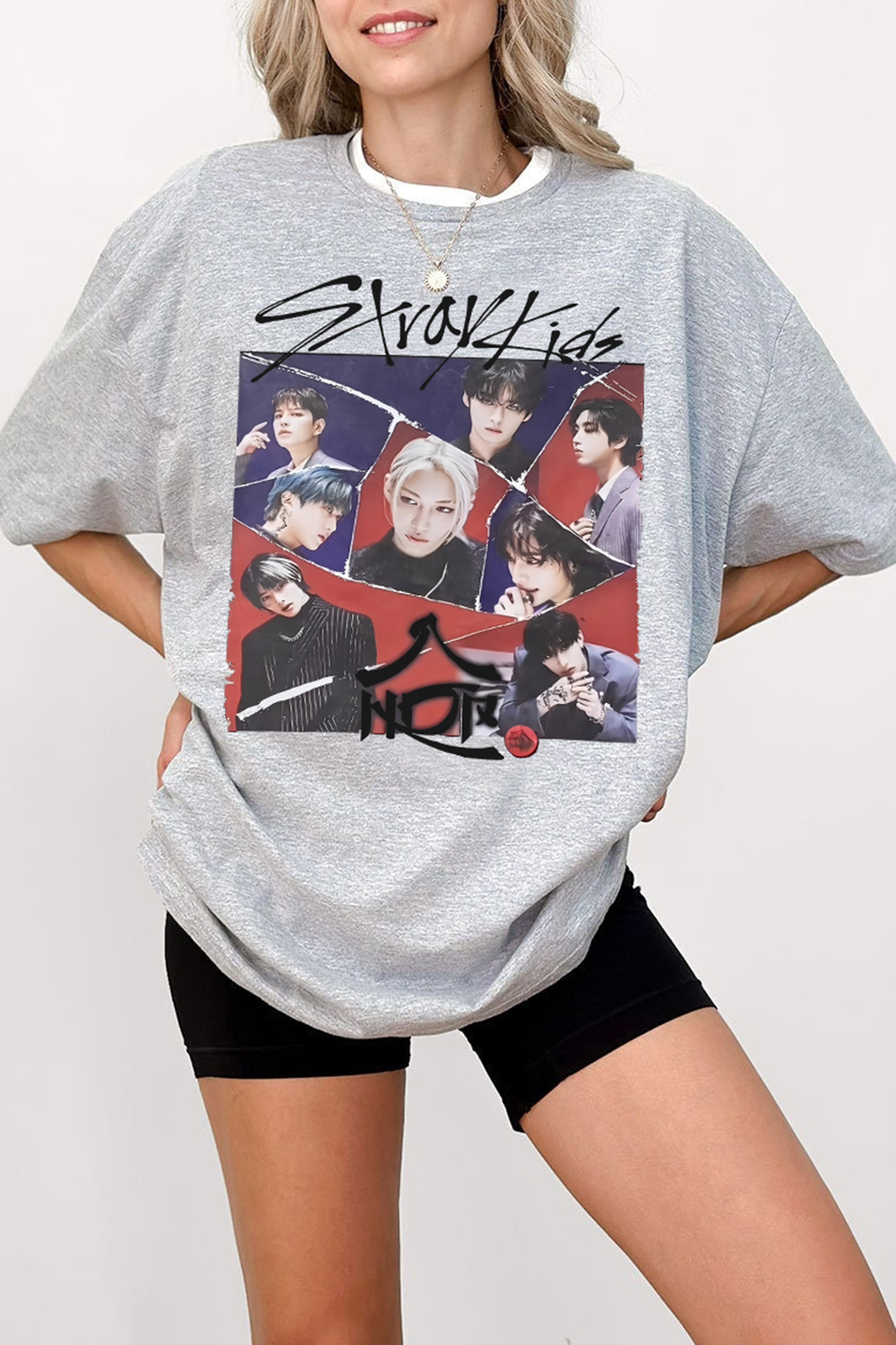 Stray Kids Album World Domination Graphic Tee For Women