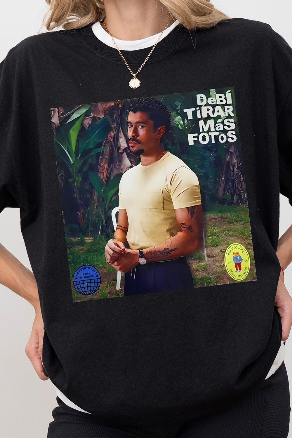 Bad Bunny 2025  DTMF Album Graphic Tee For Women