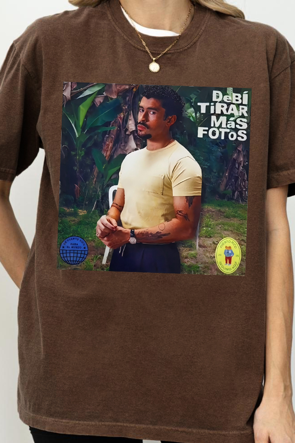 Bad Bunny 2025  DTMF Album Graphic Tee For Women