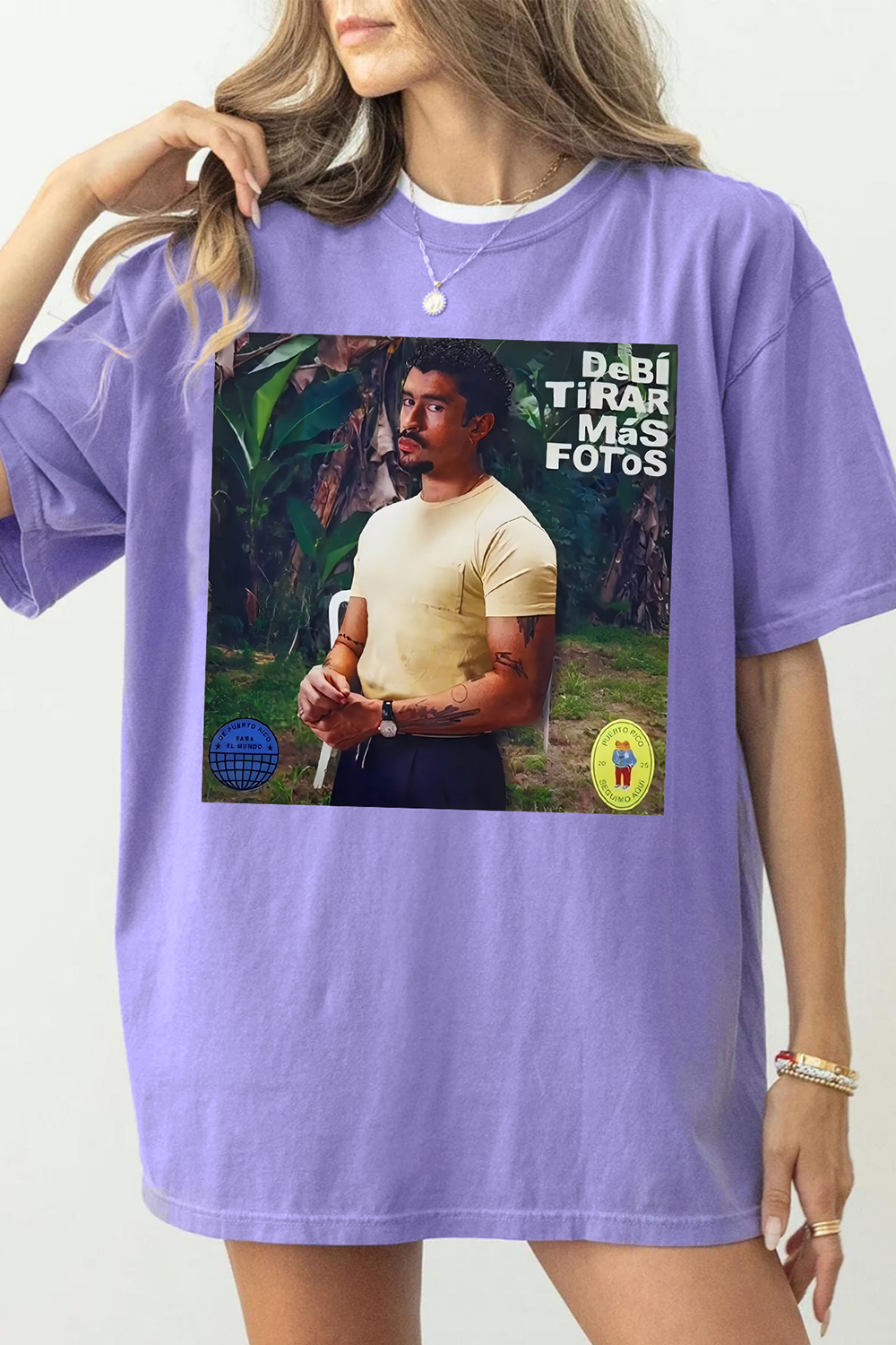 Bad Bunny 2025  DTMF Album Graphic Tee For Women