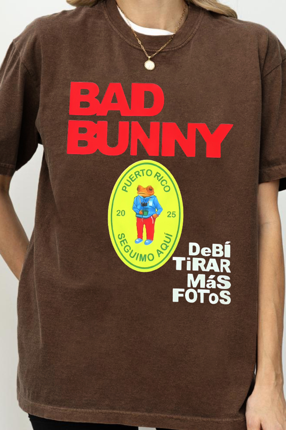 Bad Bunny DTMF Graphic Tee For Women