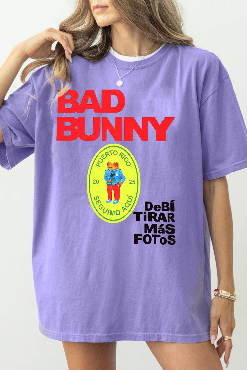 Bad Bunny DTMF Graphic Tee For Women