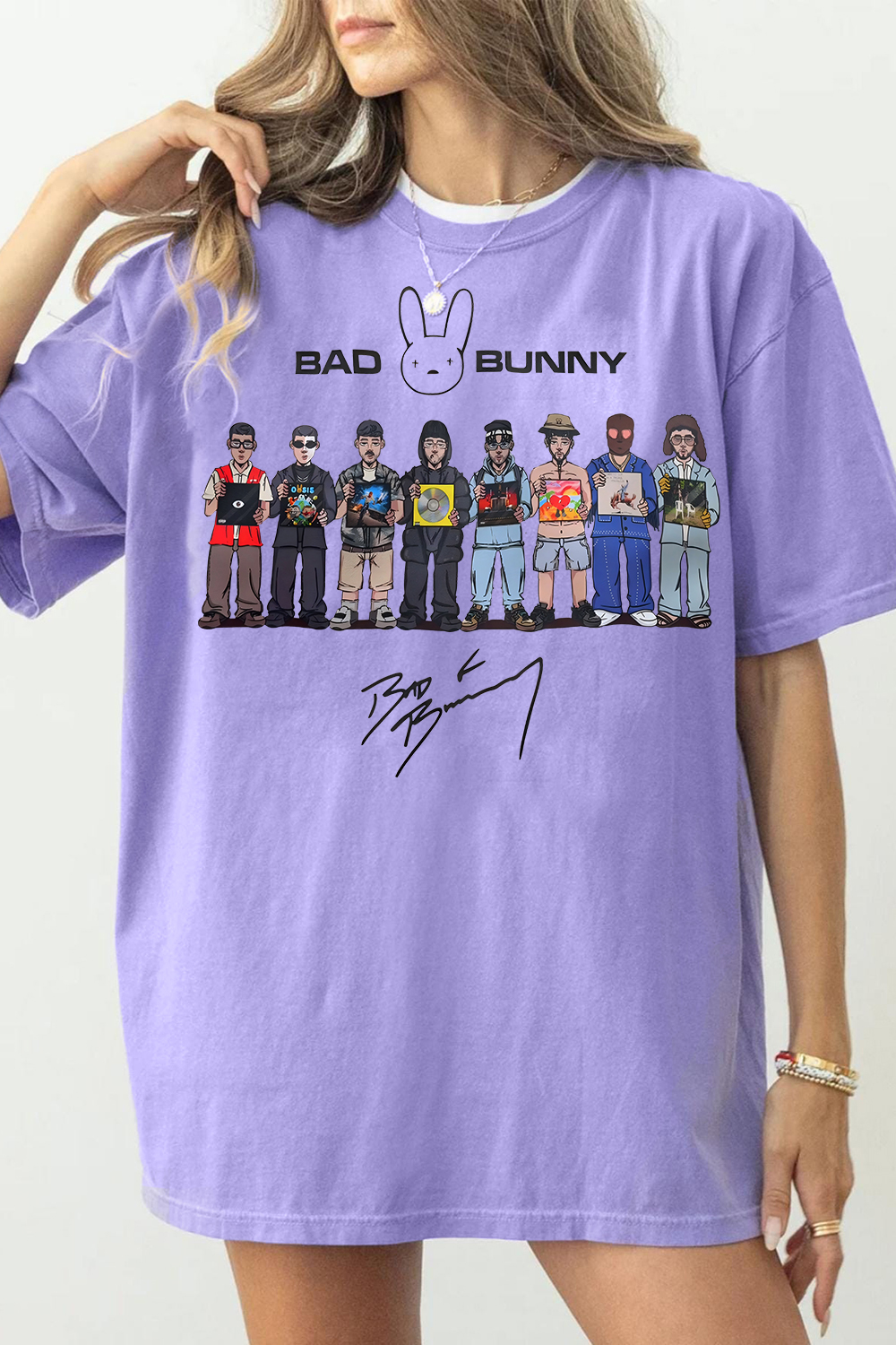 Bad Bunny DTMF Album Merch Tee For Women