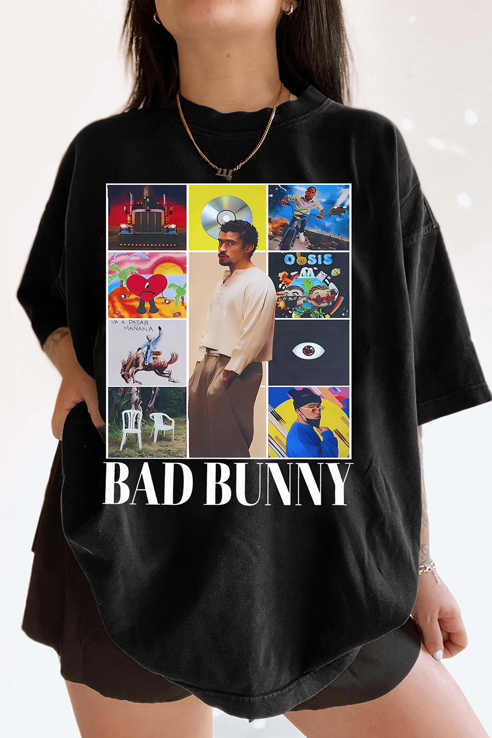 Bad Bunny Album DTMF Graphic Tee For Women