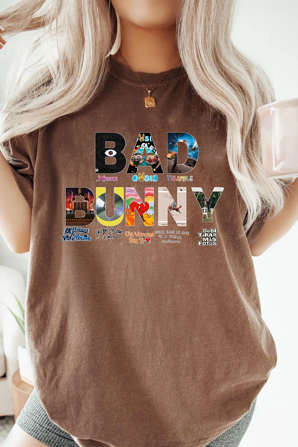 Bad Bunny Album DTMF Merch Tee For Women