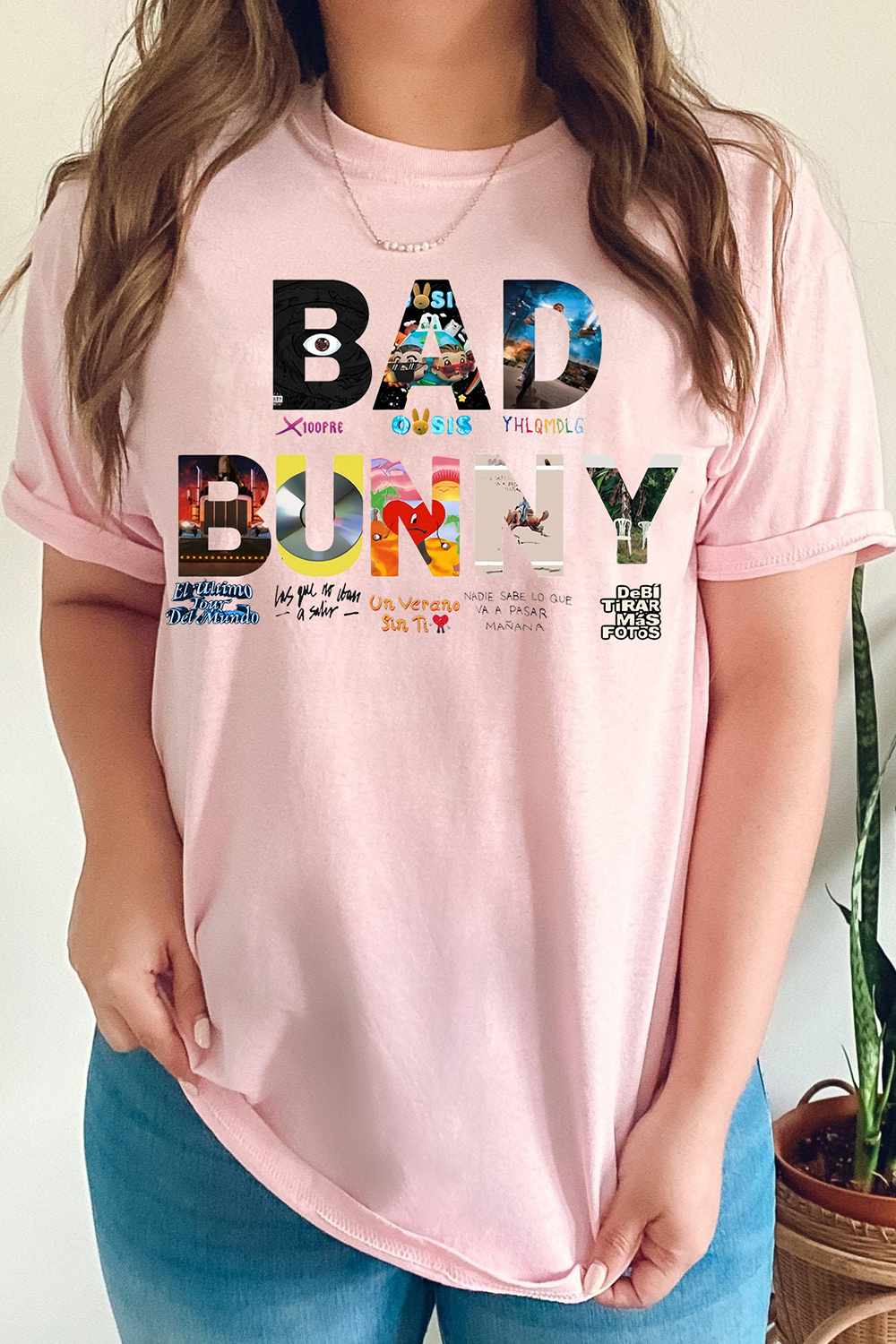 Bad Bunny Album DTMF Merch Tee For Women