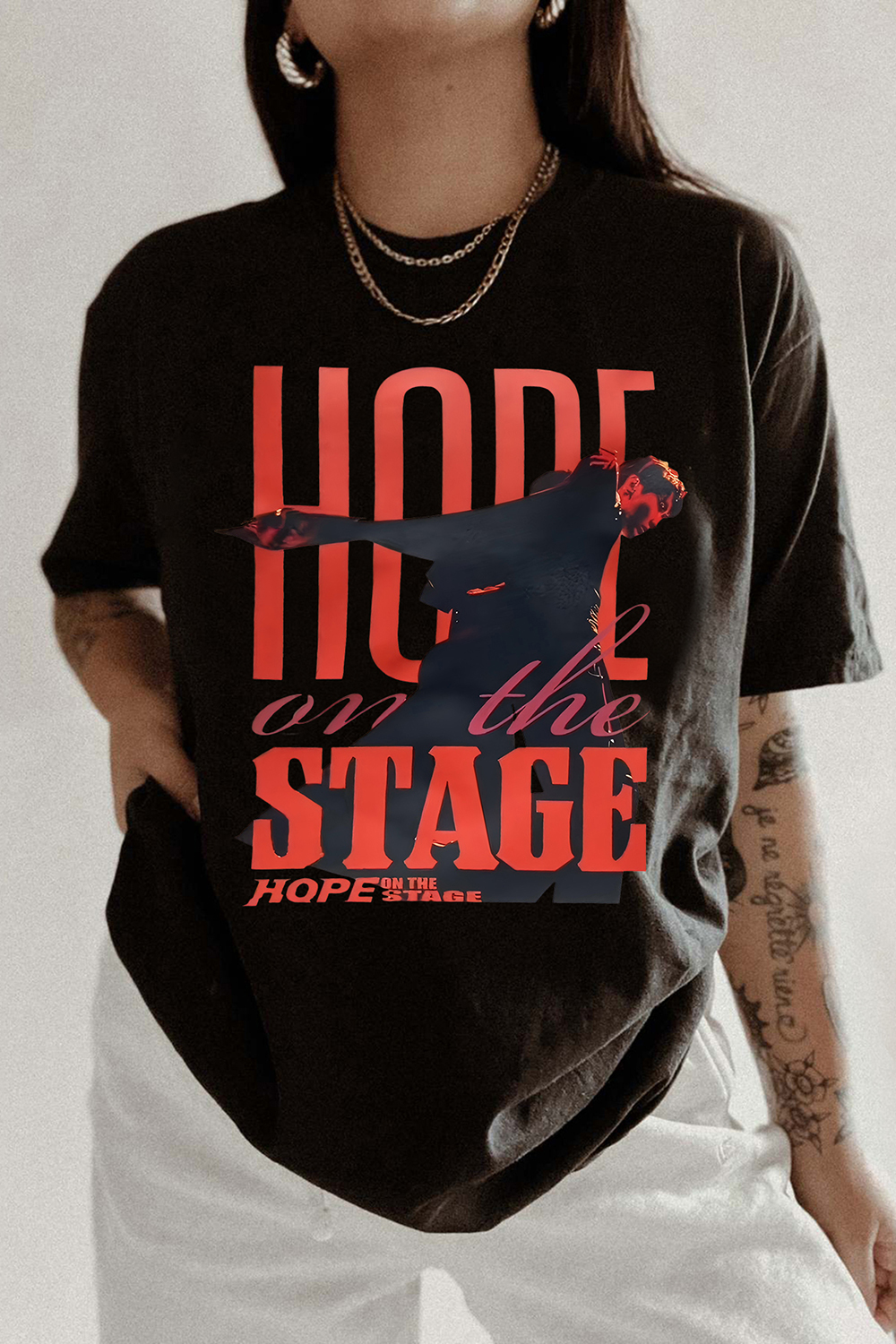 Hope On The Stage J Hope BTS Tee For Women