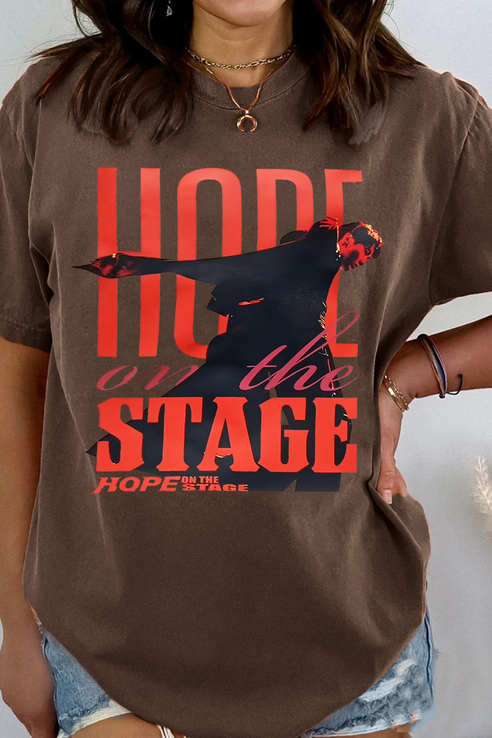 Hope On The Stage J Hope BTS Tee For Women